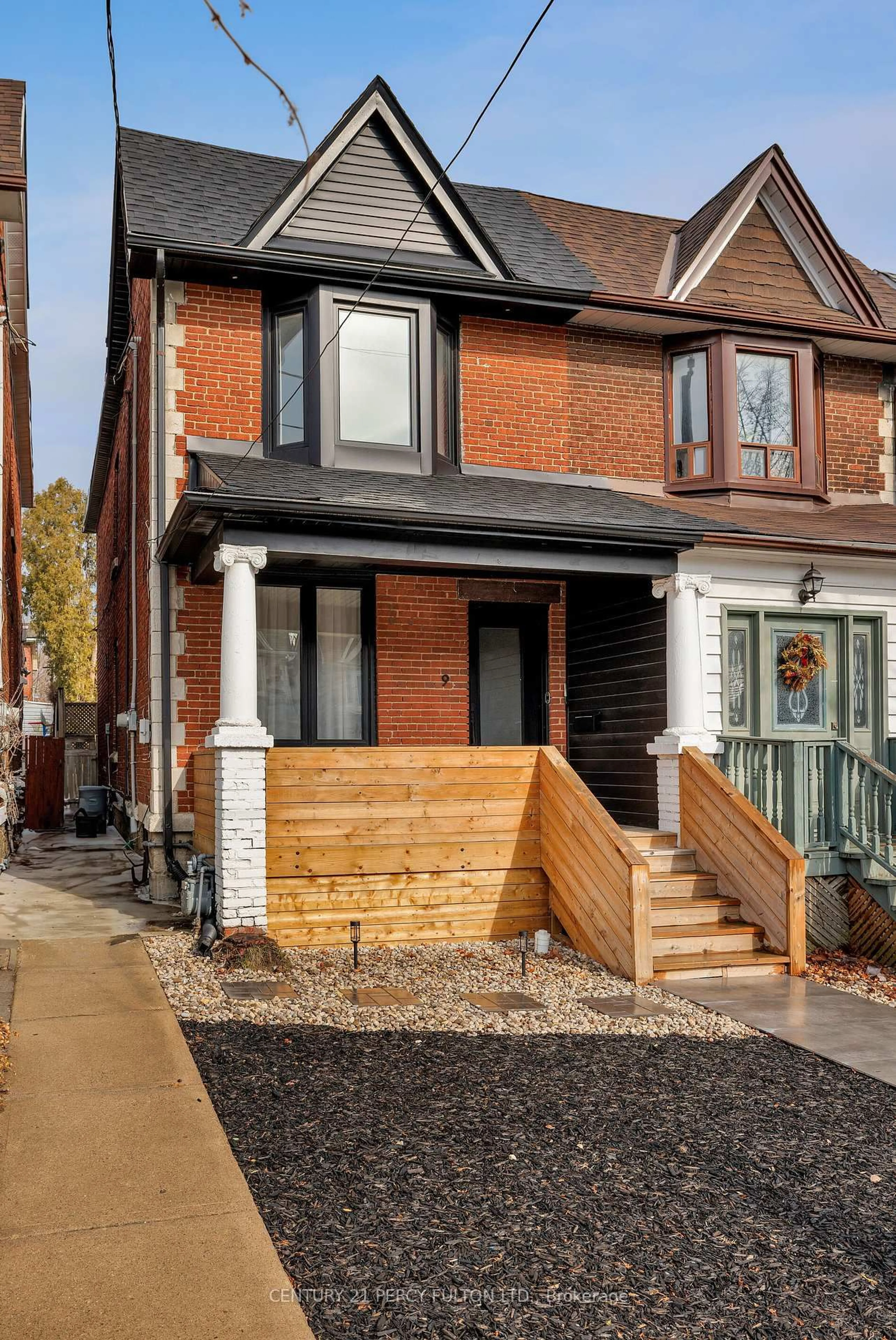 Home with brick exterior material, street for 9 Norval St, Toronto Ontario M6N 3Z1