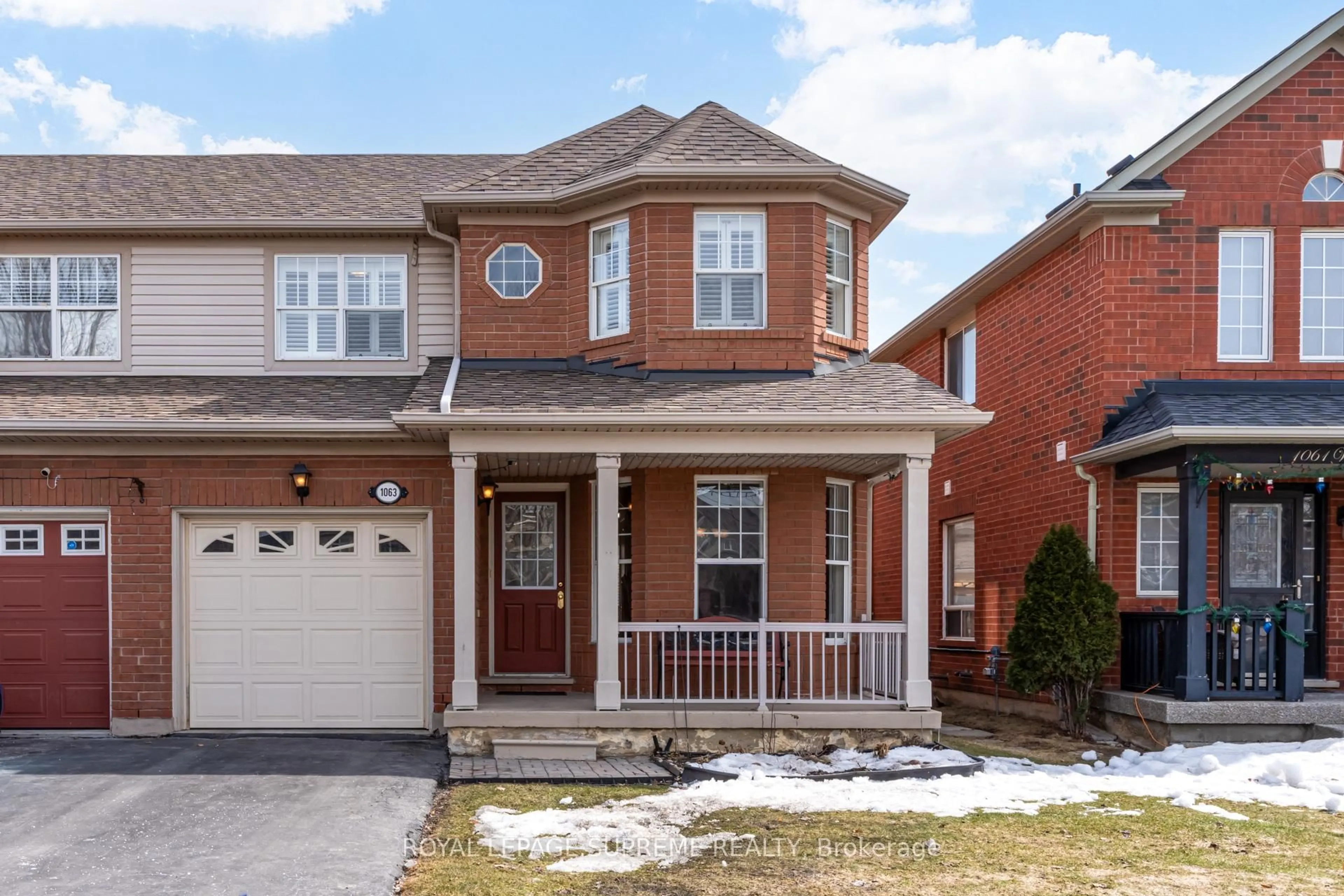 Home with brick exterior material, street for 1063 Wallbrook Cres, Milton Ontario L9T 5W4