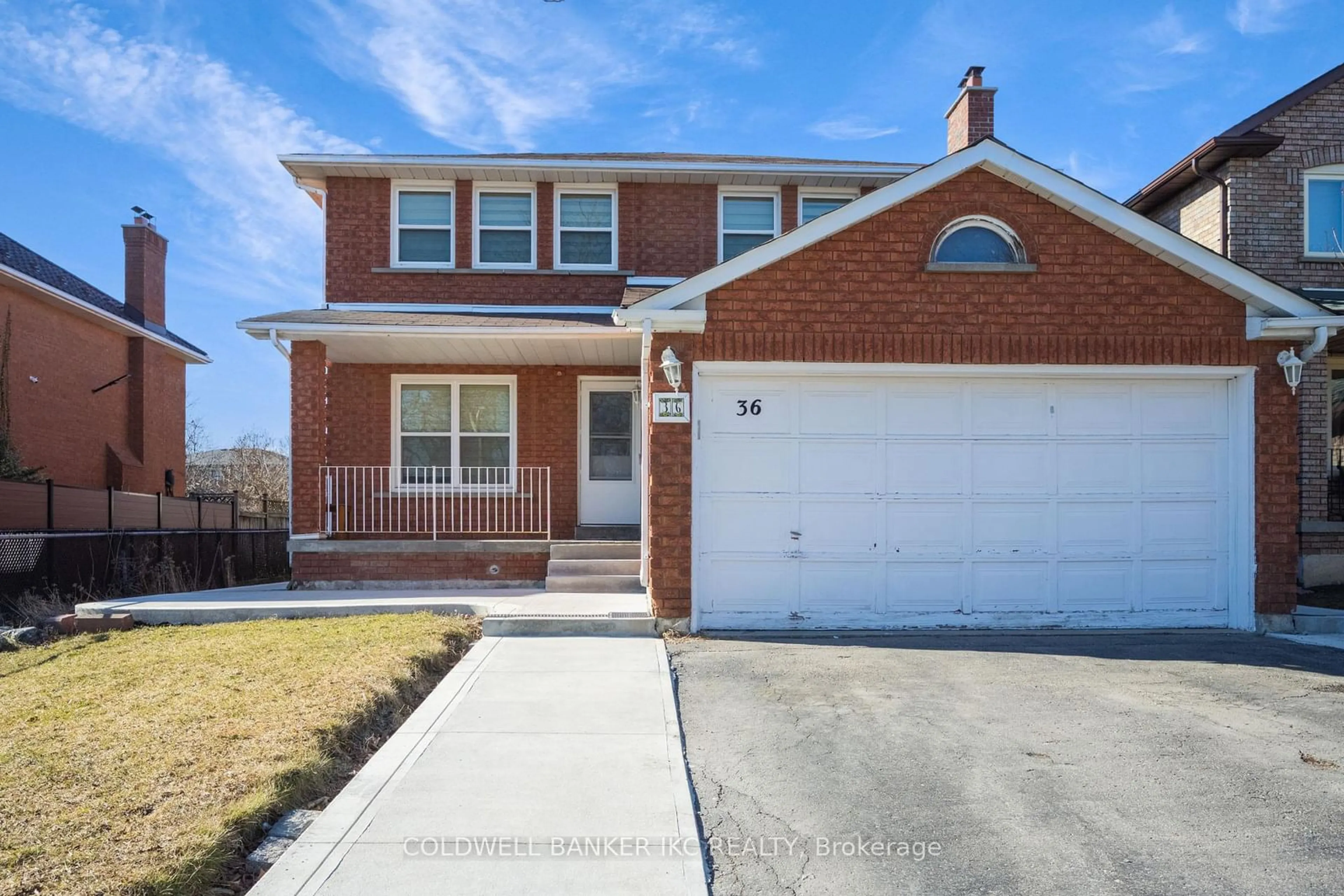 Home with brick exterior material, street for 36 Allenhead Cres, Brampton Ontario L6Z 4J2