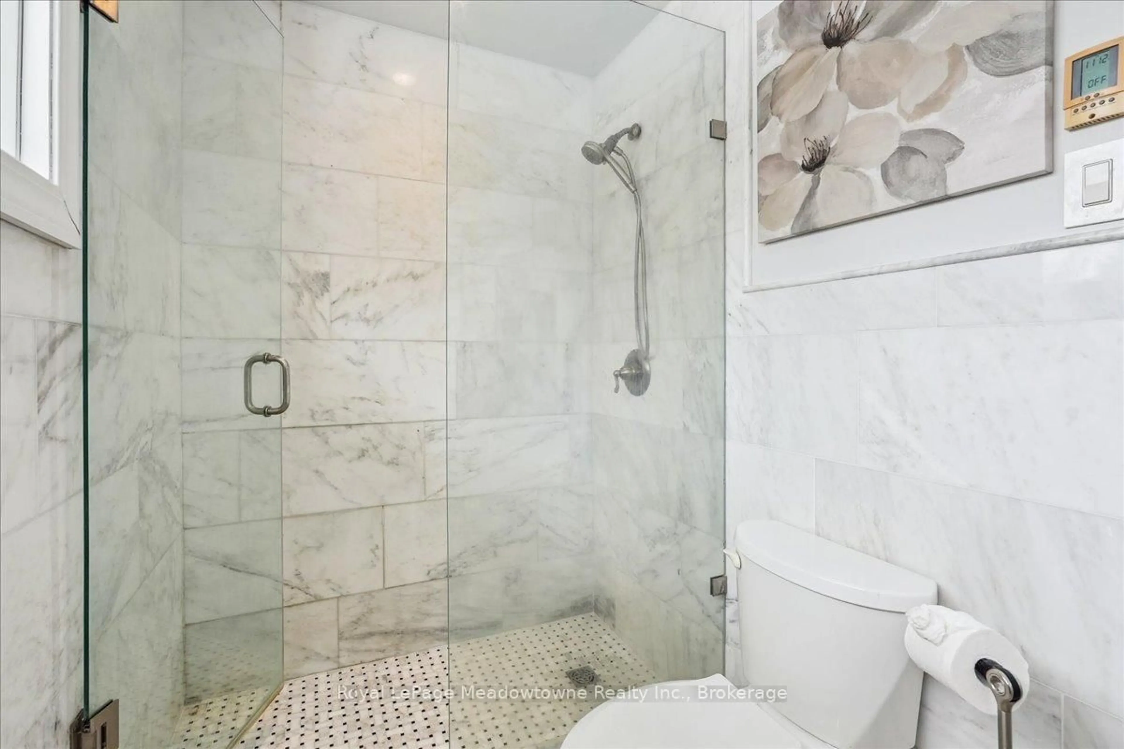 Contemporary bathroom, ceramic/tile floor for 12840 Britannia Rd, Milton Ontario L9E 0V3