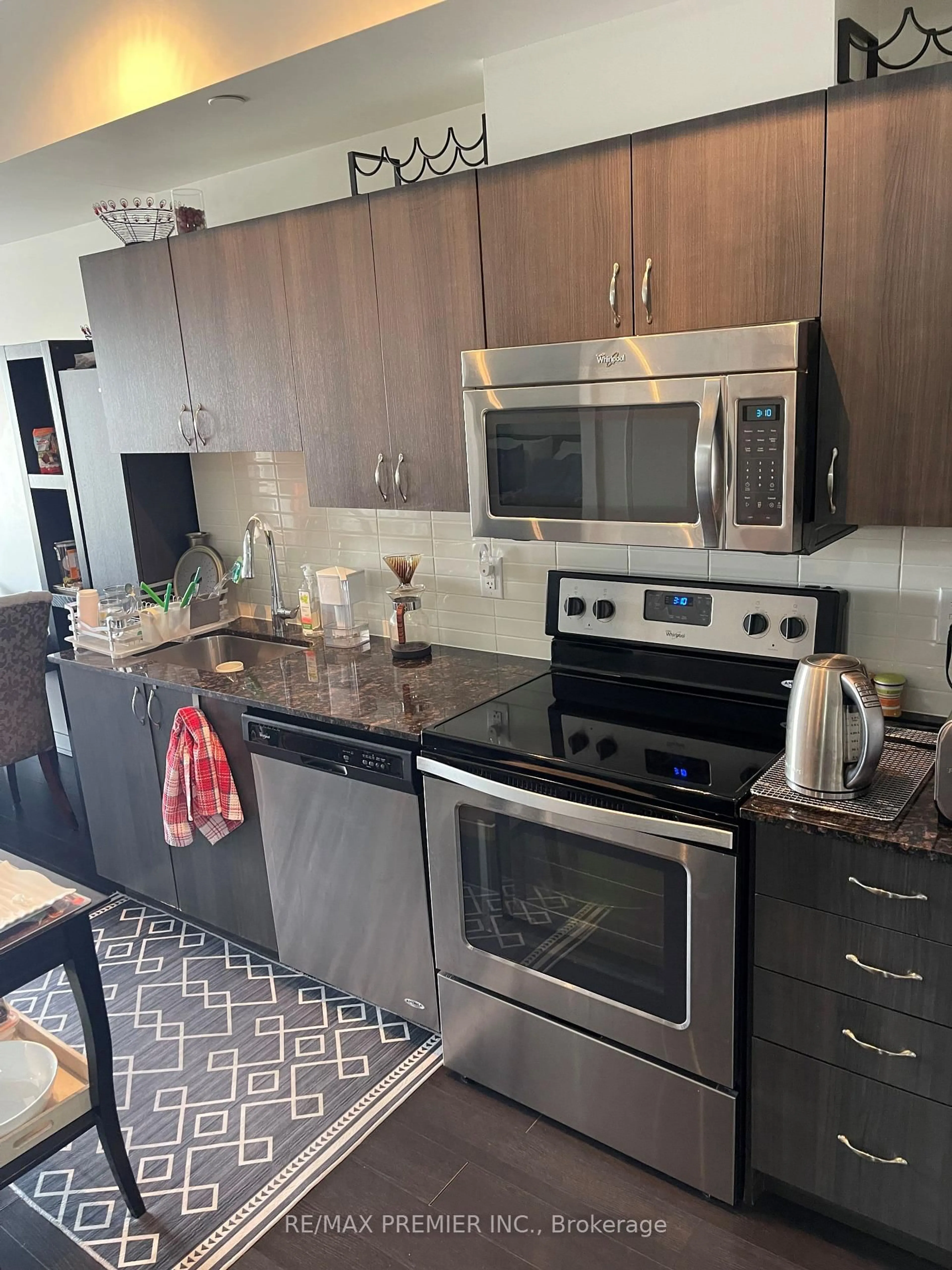 Open concept kitchen, unknown for 16 McAdam Ave #302, Toronto Ontario M6A 0B9