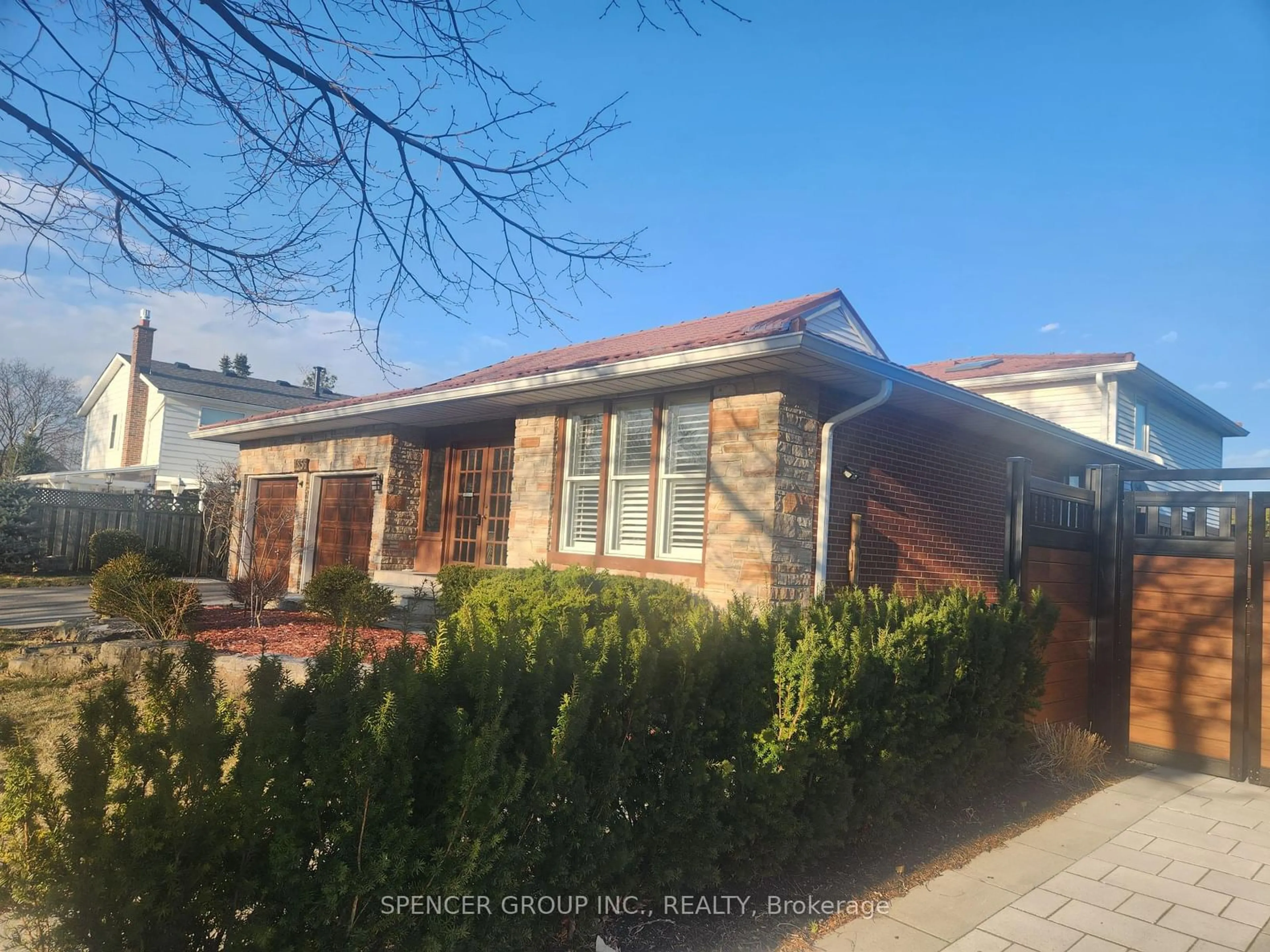 Home with brick exterior material, street for 1856 Briarcrook Cres, Mississauga Ontario L4X 1X4