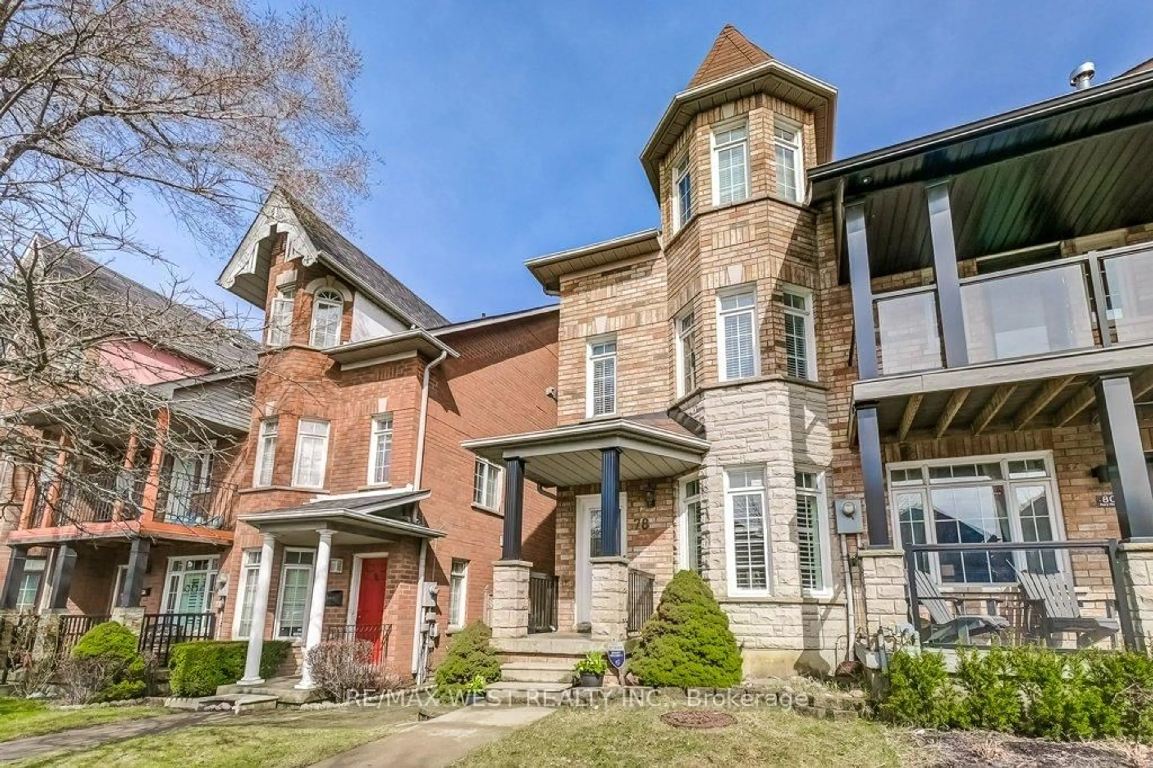 Home with brick exterior material, street for 78 Rory Rd, Toronto Ontario M6L 3G1