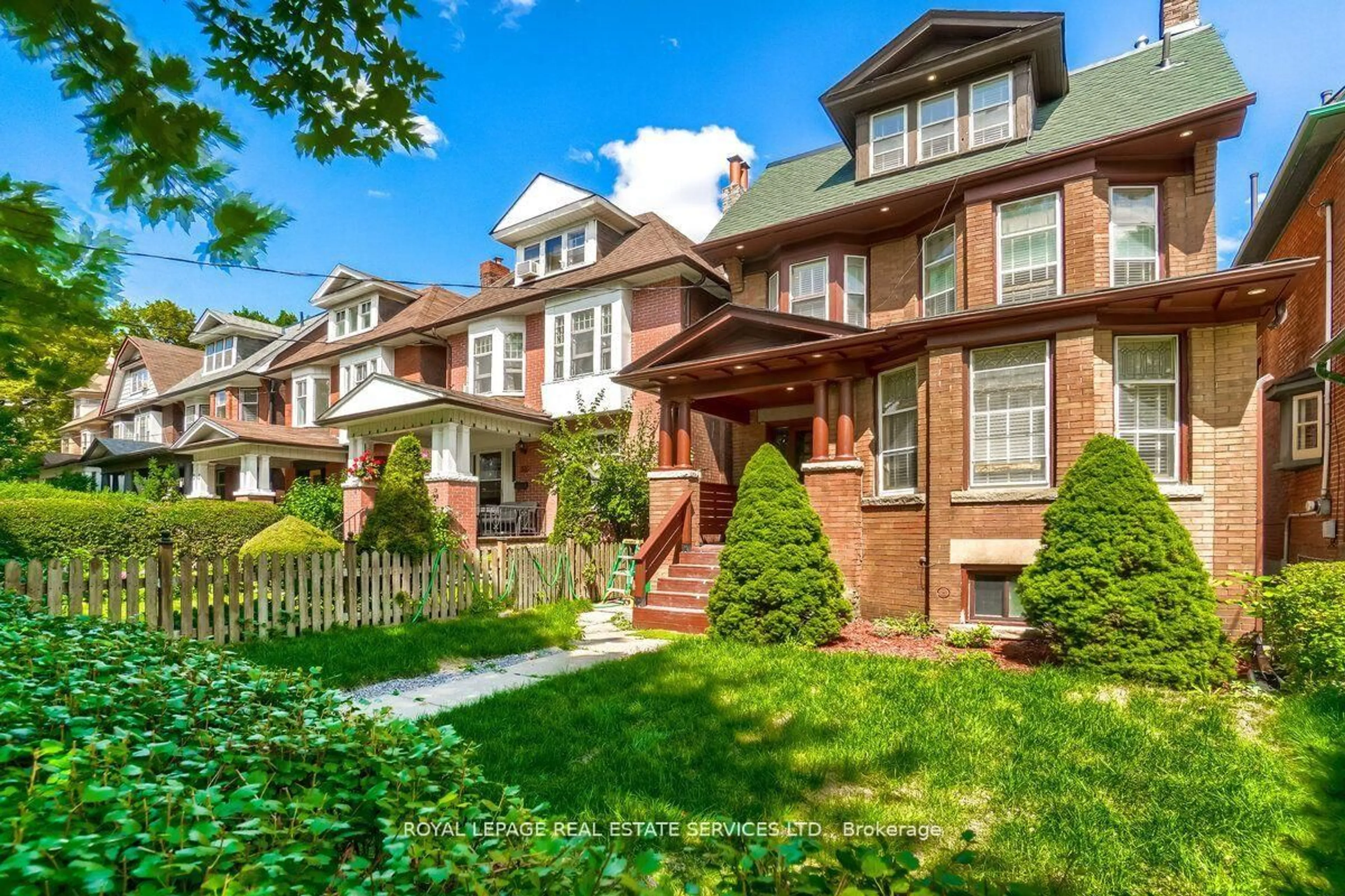 Home with brick exterior material, street for 31 Tyndall Ave, Toronto Ontario M6K 2E9