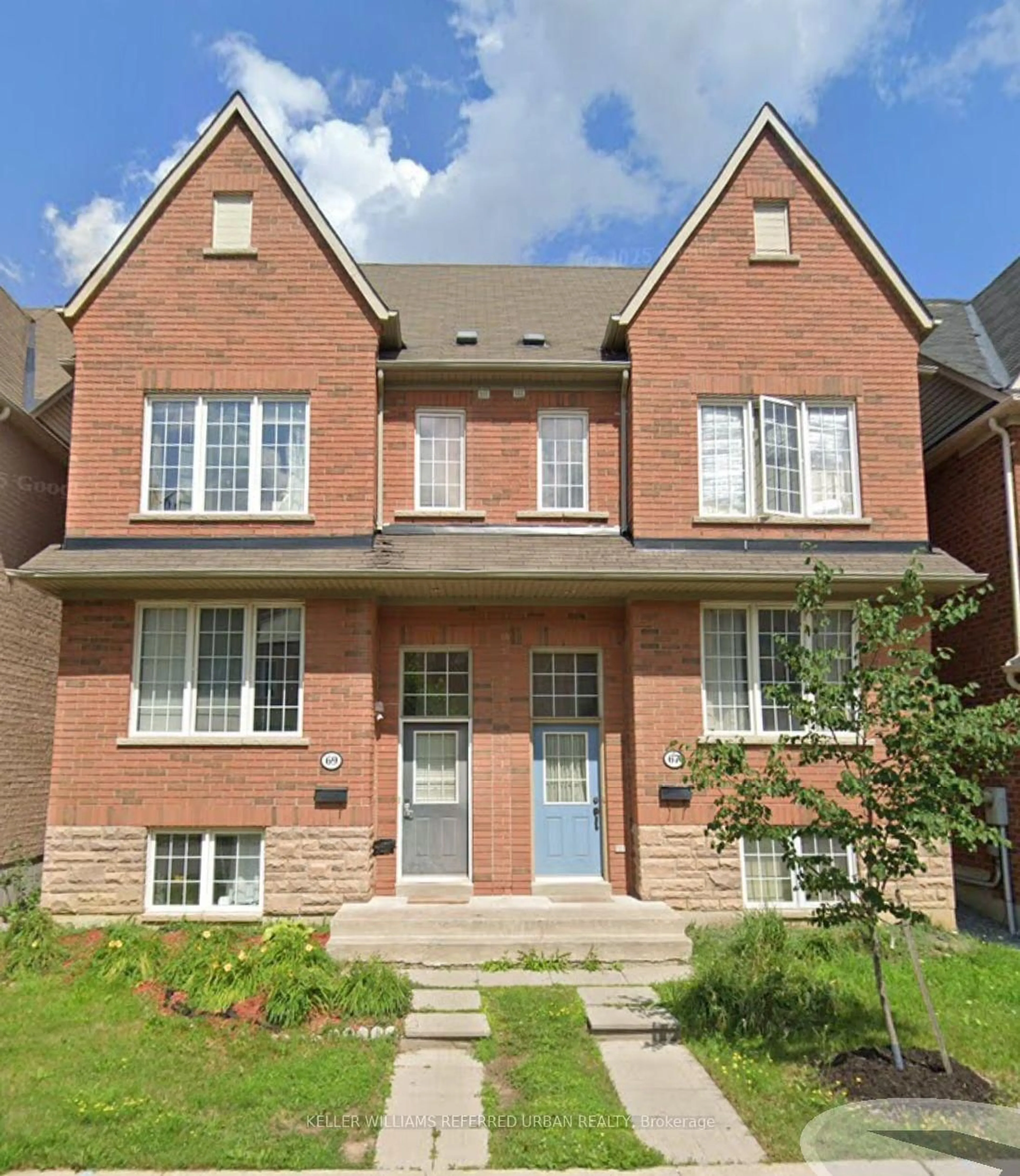 Home with brick exterior material, street for 69 Haynes Ave, Toronto Ontario M3J 0C3