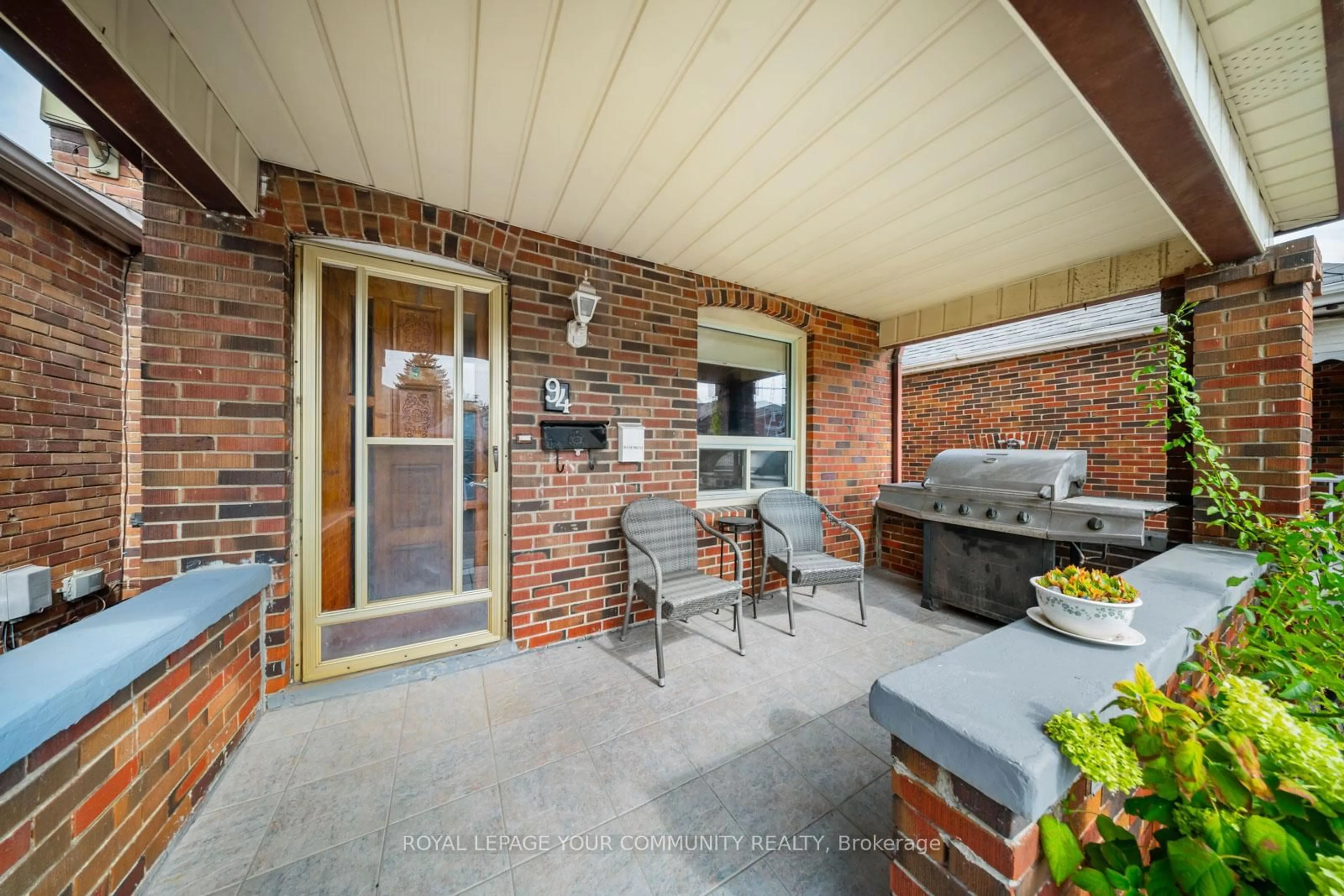 Patio, street for 94 Ypres Rd, Toronto Ontario M6M 1P3