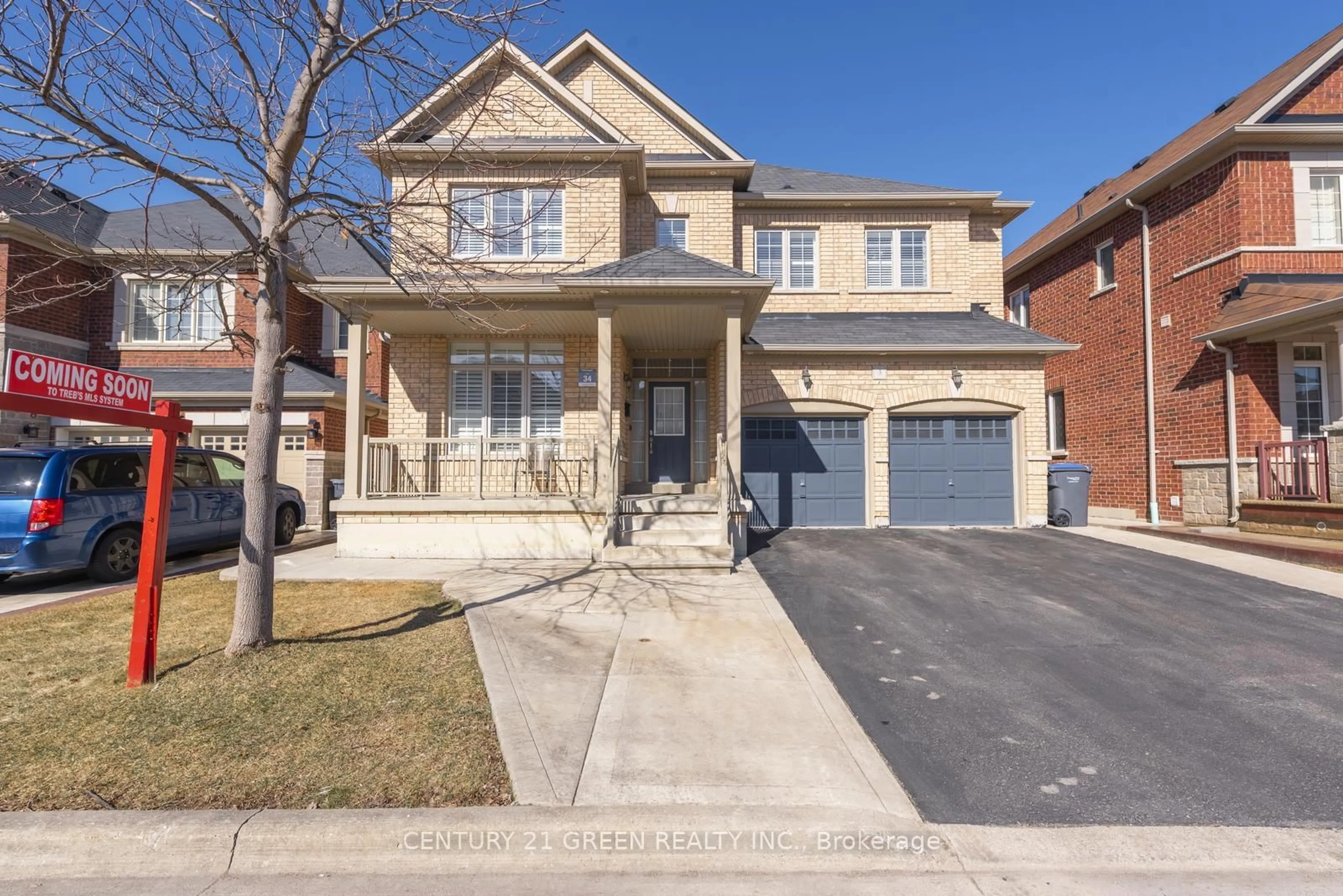 Home with brick exterior material, street for 3 Gosfield Dr, Brampton Ontario L6R 0W2
