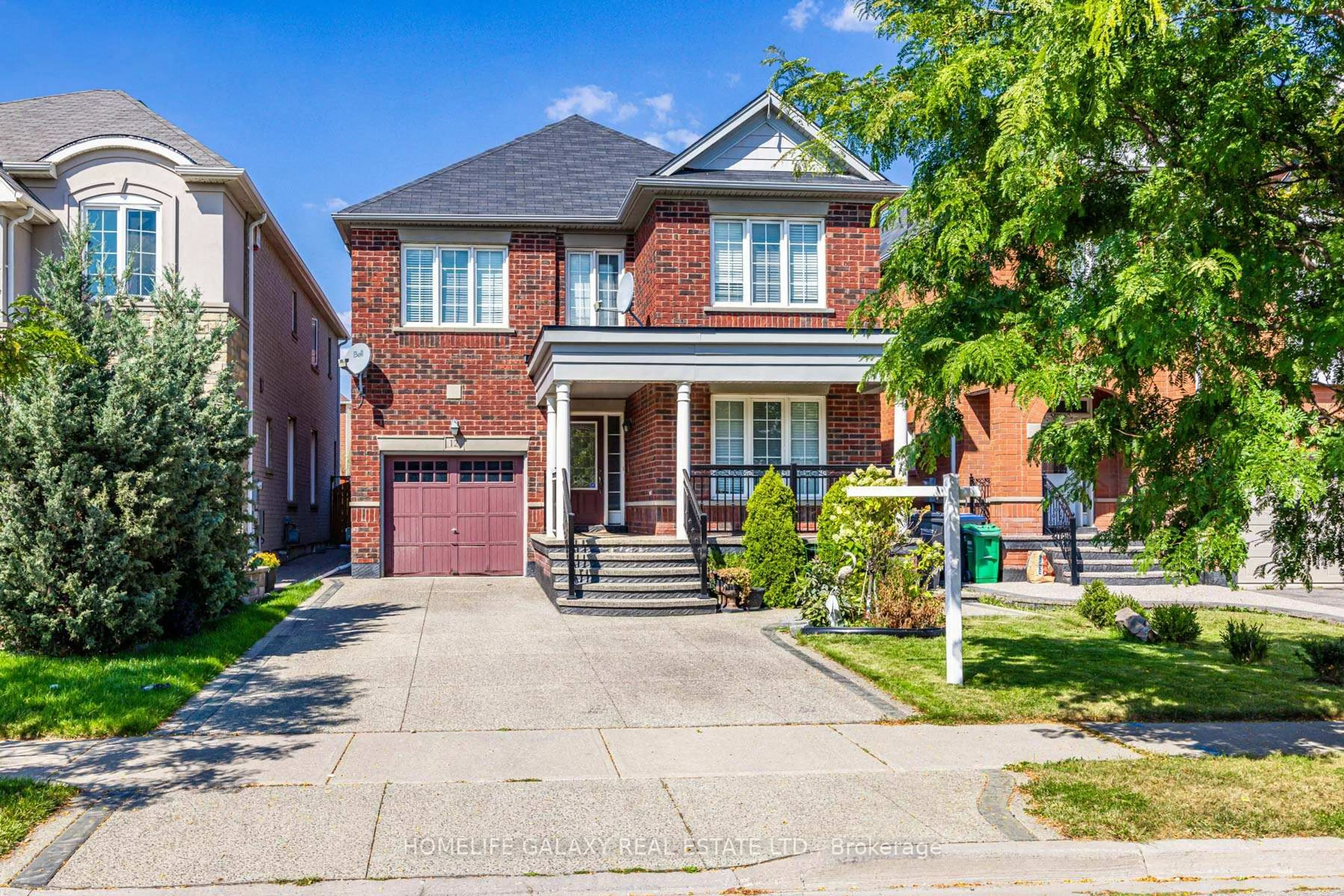 Home with brick exterior material, street for 12 Snapdragon Sq, Brampton Ontario L6P 3K4