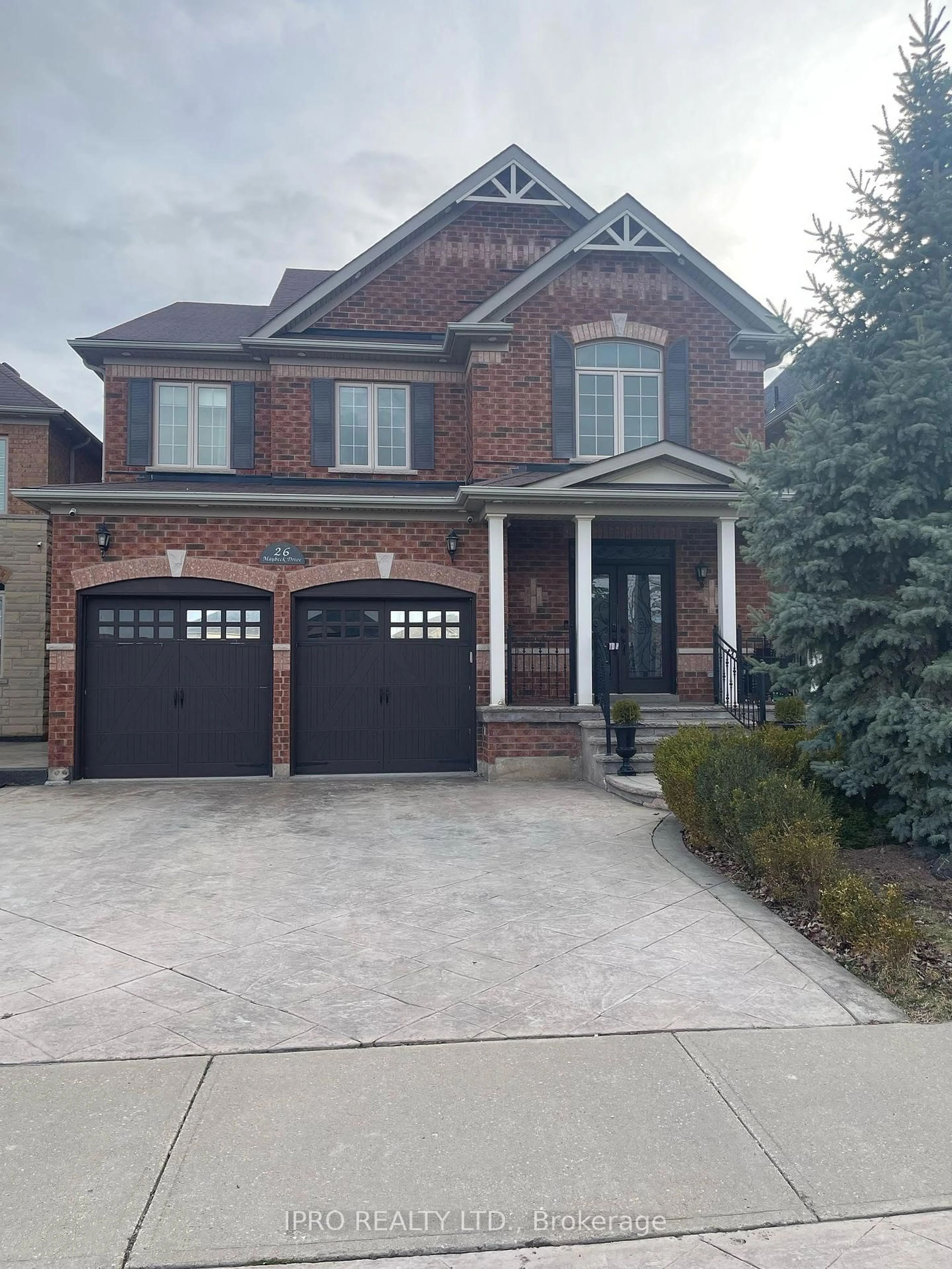 Home with brick exterior material, street for 26 Maybeck Dr, Brampton Ontario L6X 0Z1