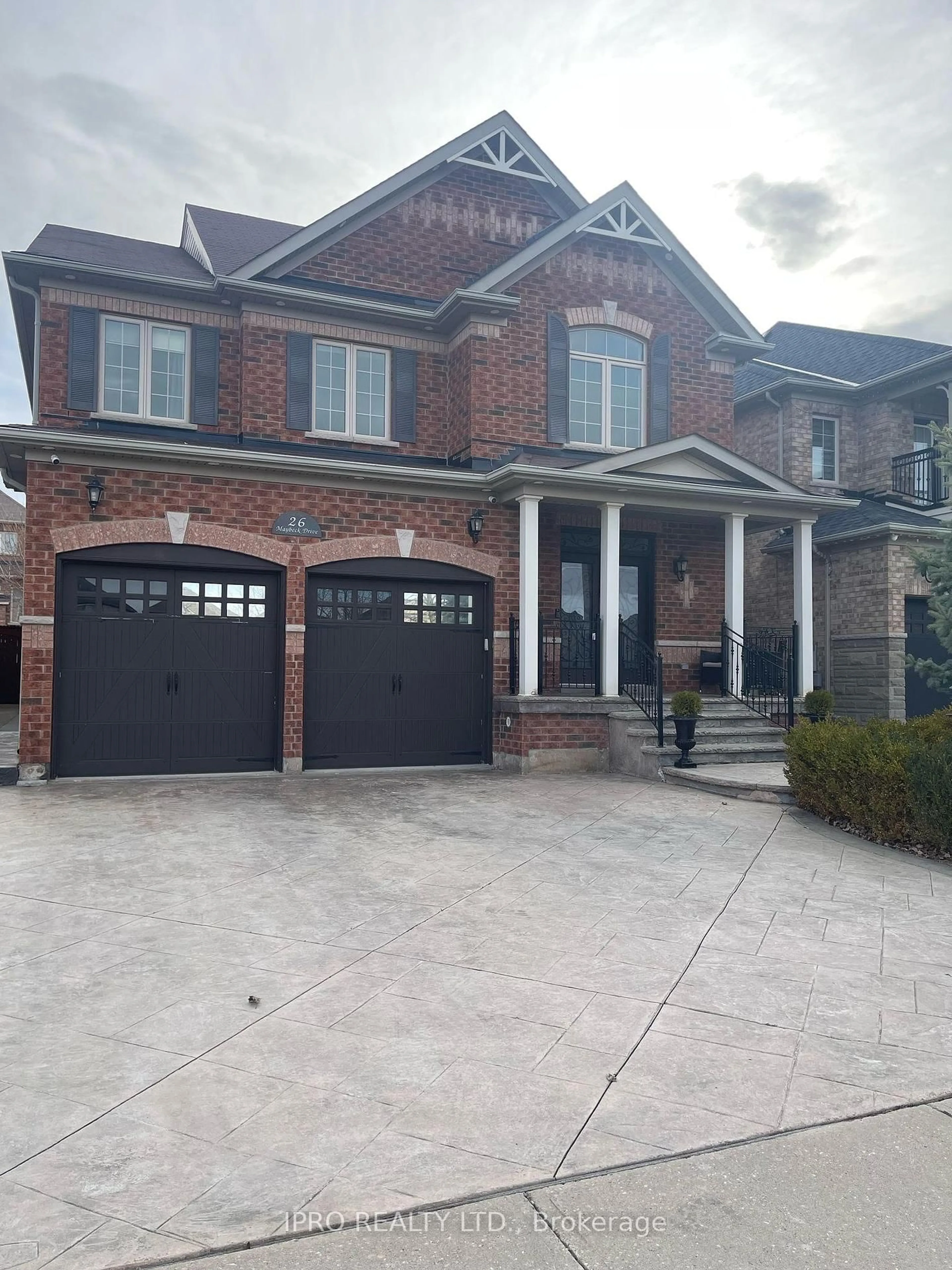 Home with brick exterior material, street for 26 Maybeck Dr, Brampton Ontario L6X 0Z1