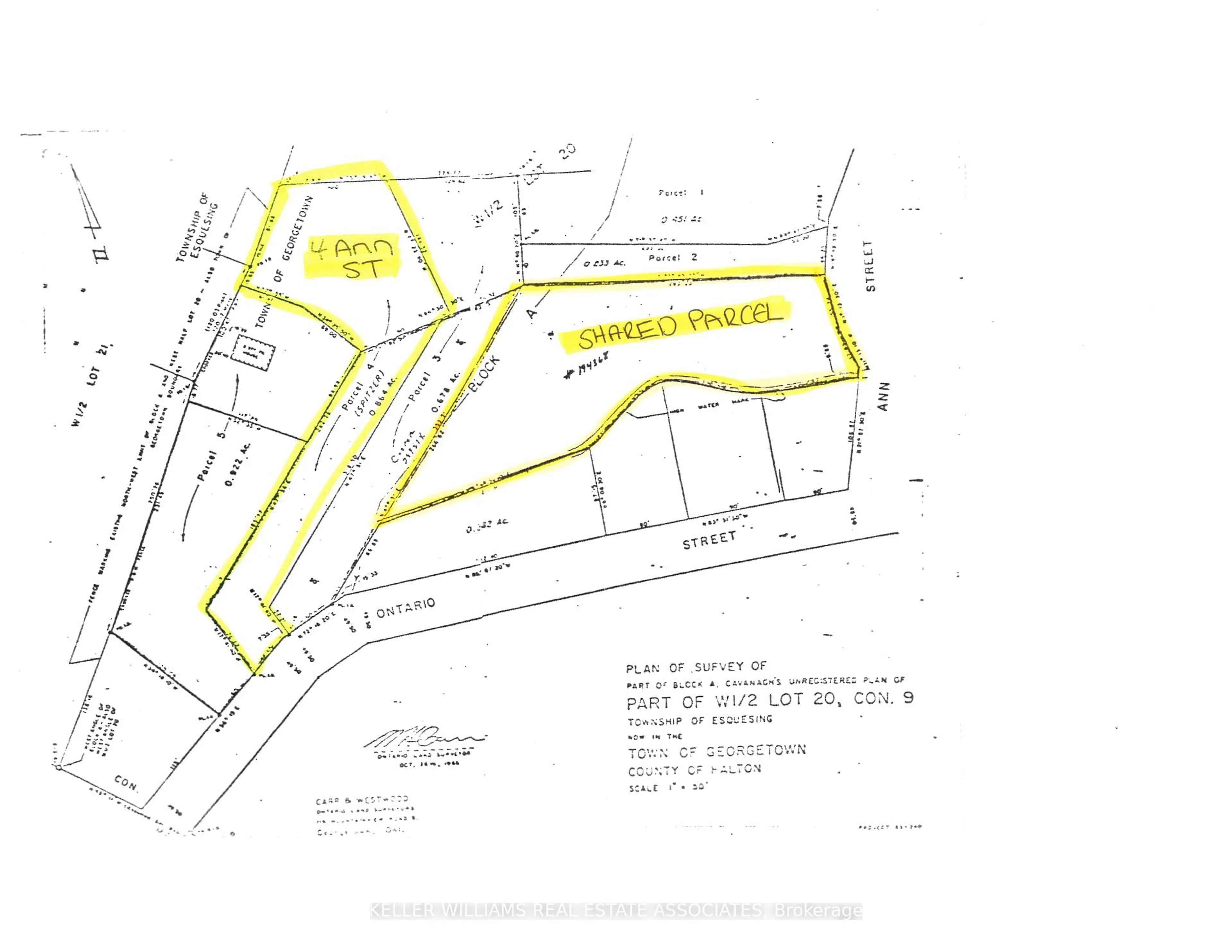 Floor plan for 4 Ann St, Halton Hills Ontario L7G 2V2