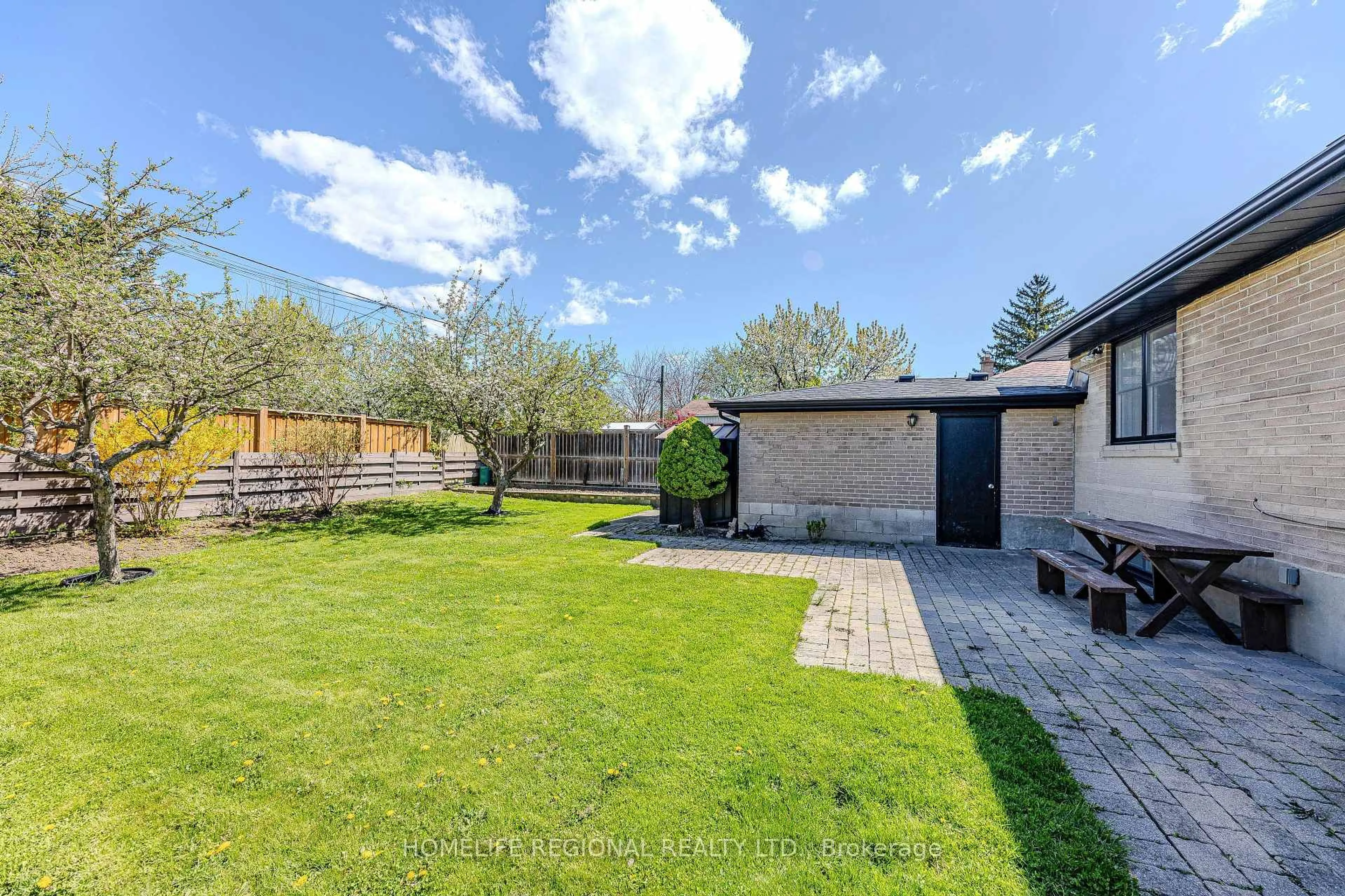 A pic from outside/outdoor area/front of a property/back of a property/a pic from drone, street for 132 Wyndale Dr, Toronto Ontario M6L 1G3