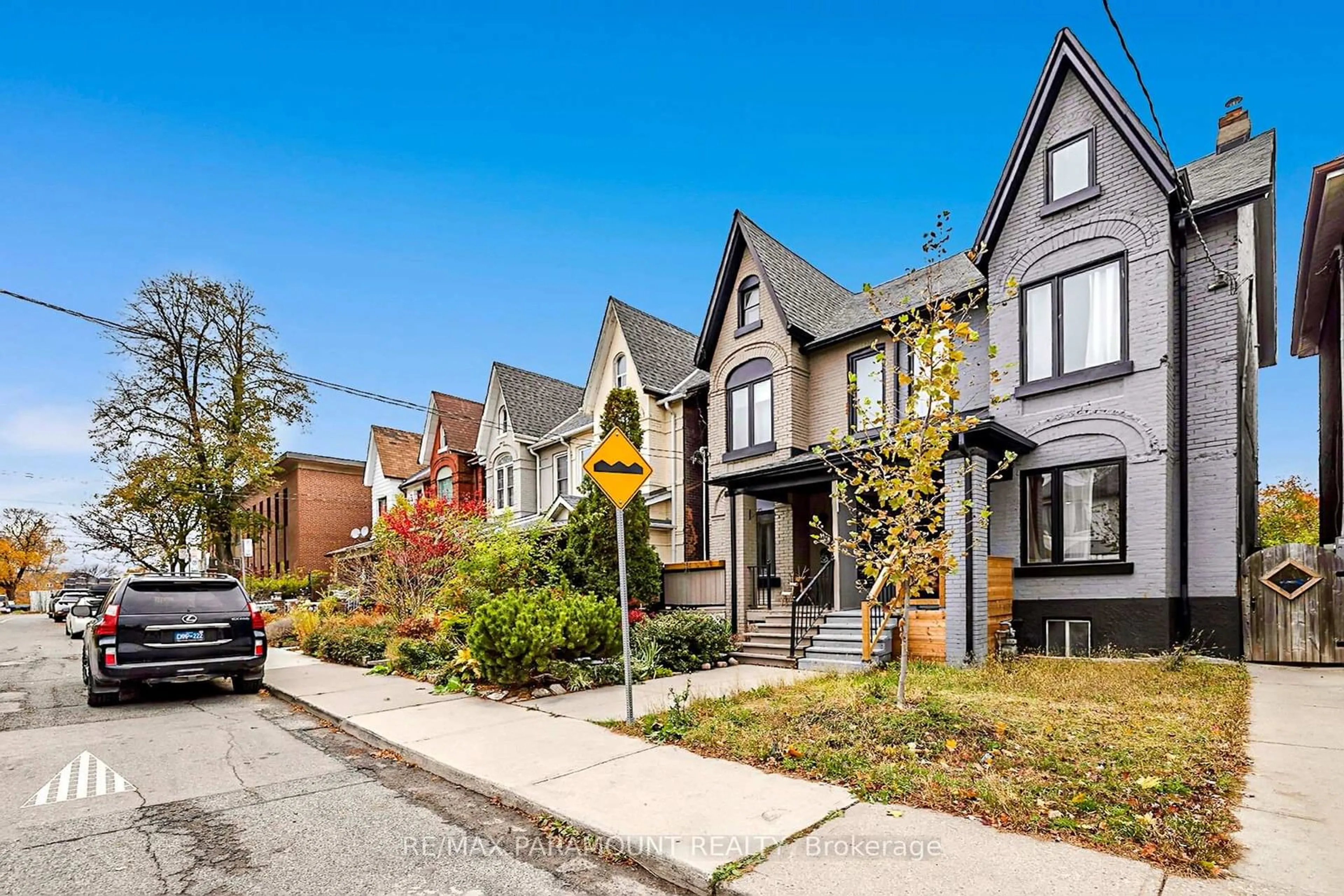 Home with brick exterior material, street for 121 Mulock Ave, Toronto Ontario M6N 3C5