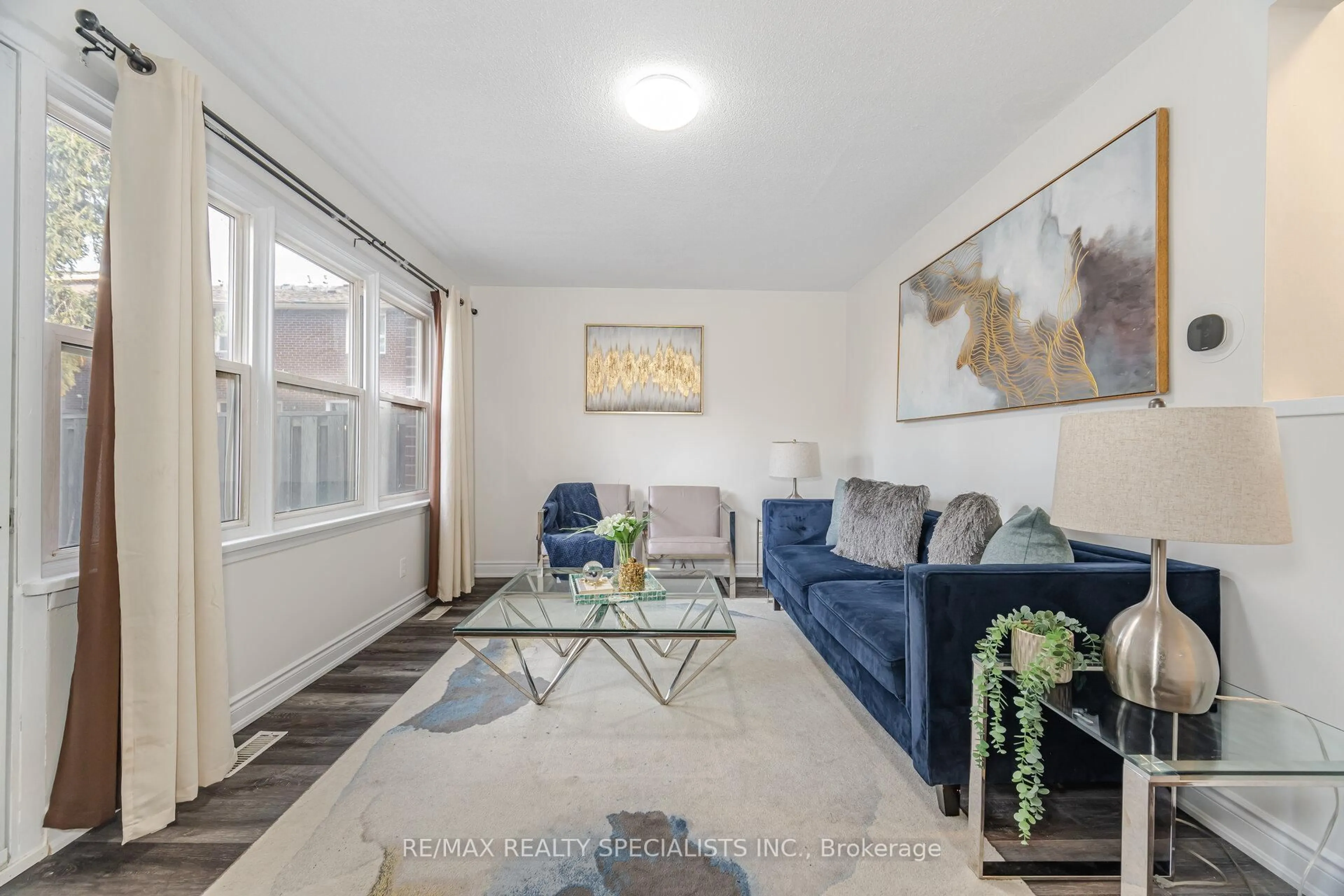 Living room with furniture, unknown for 38 Eden Park, Brampton Ontario L6T 3A5
