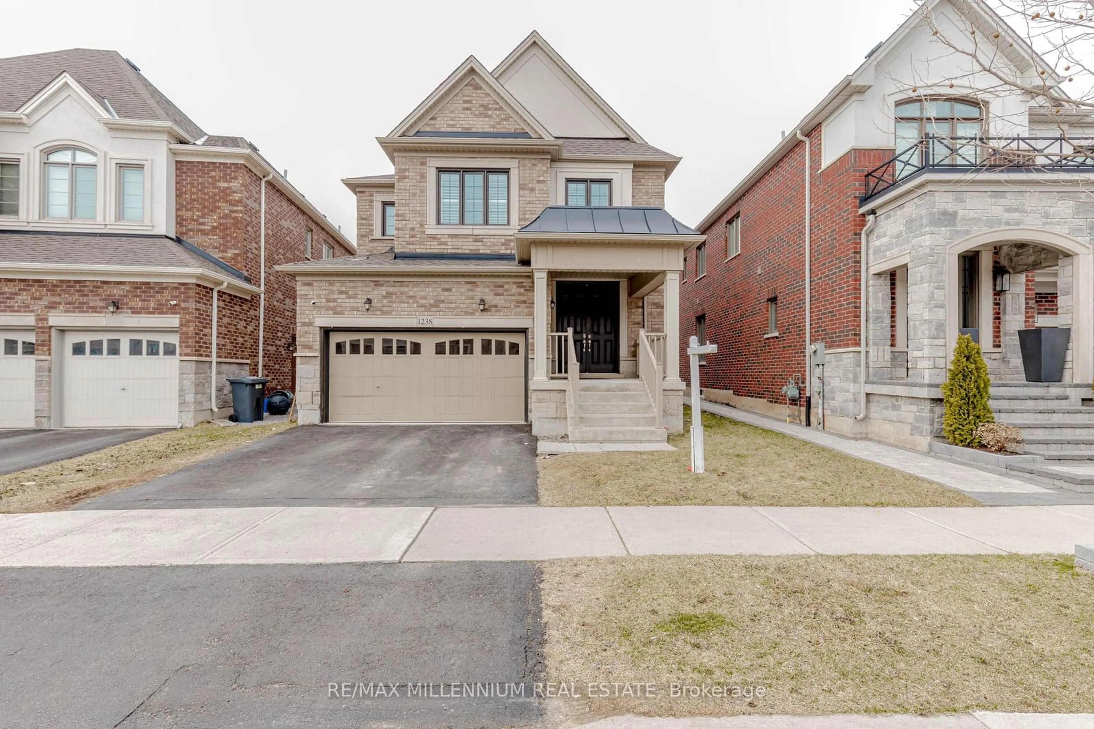 Home with brick exterior material, street for 1238 Bowell Cres, Milton Ontario L9E 1J7