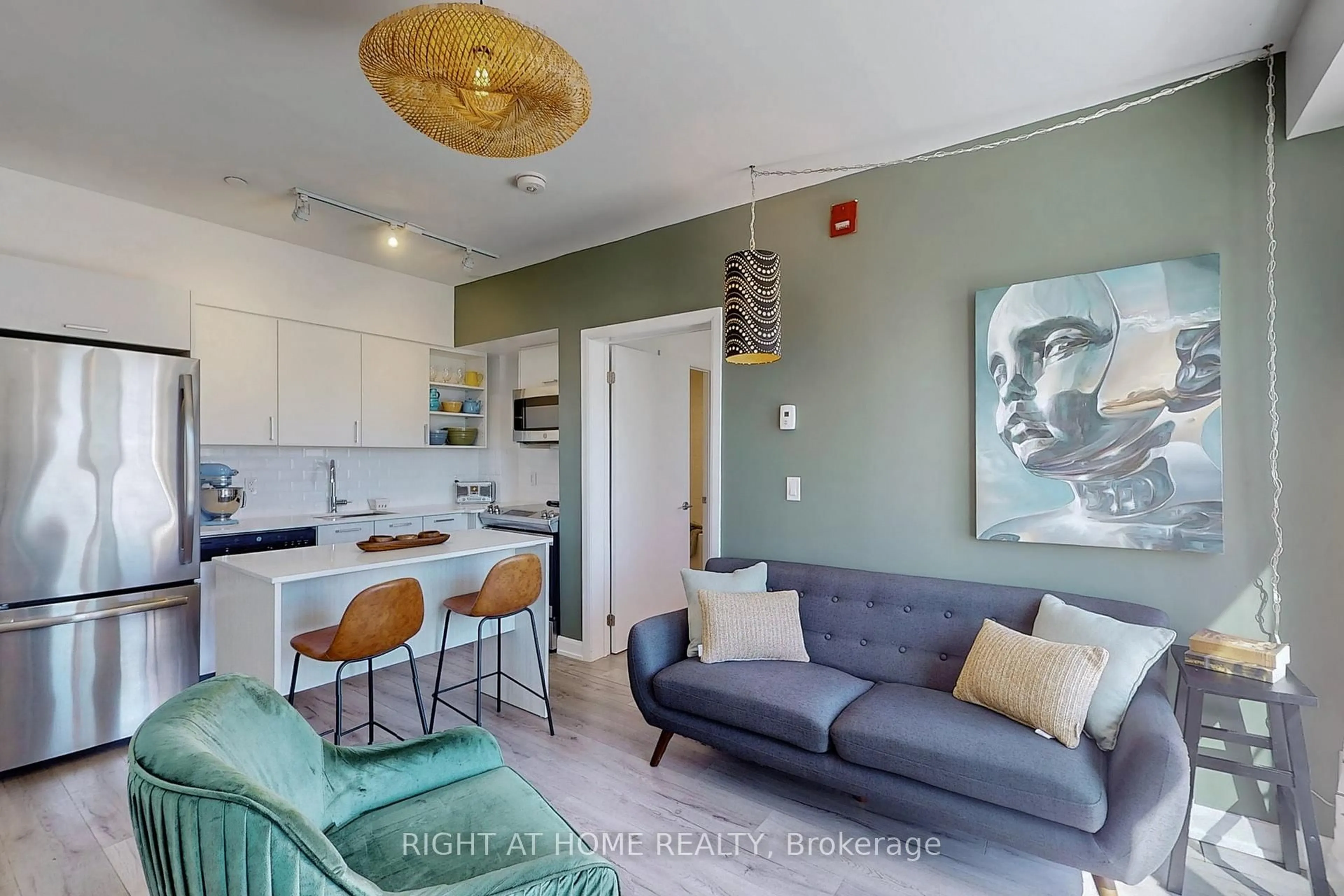 Open concept kitchen, unknown for 385 Osler St #202, Toronto Ontario M6N 2Z4