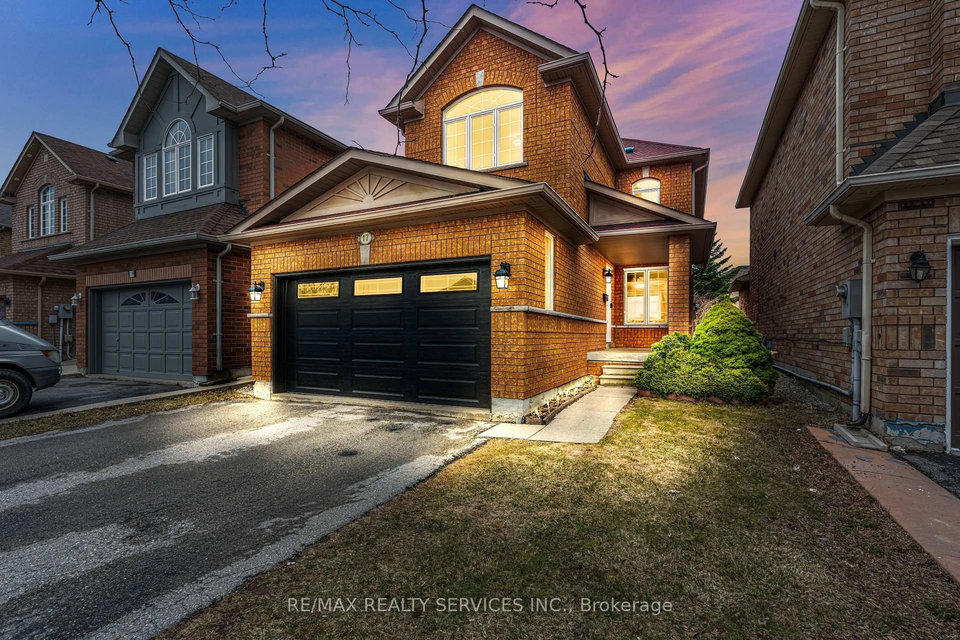 Home with brick exterior material, street for 17 Riverbank Rd, Brampton Ontario L6R 2H4