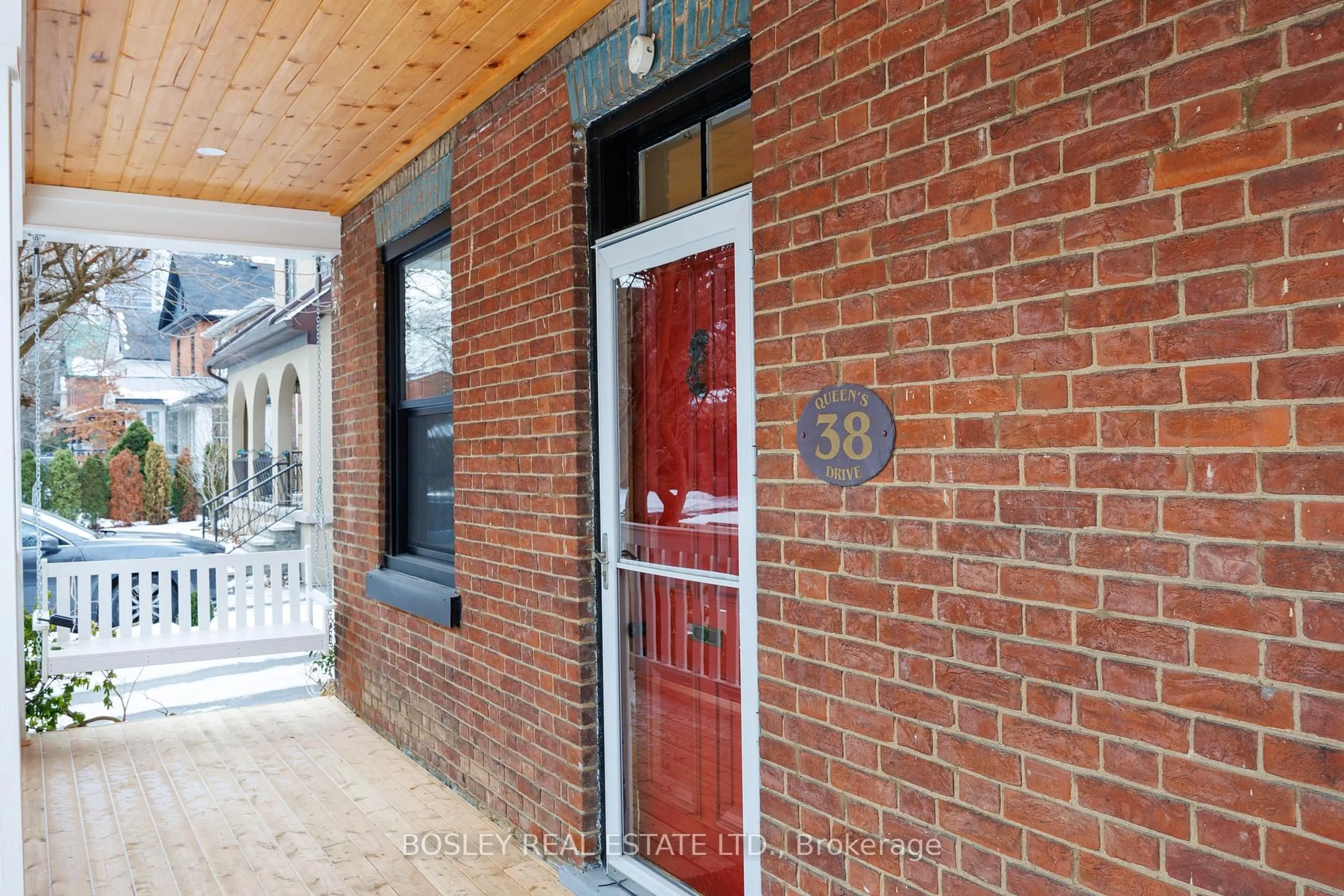 Home with brick exterior material, street for 38 Queens Dr, Toronto Ontario M9N 2H4