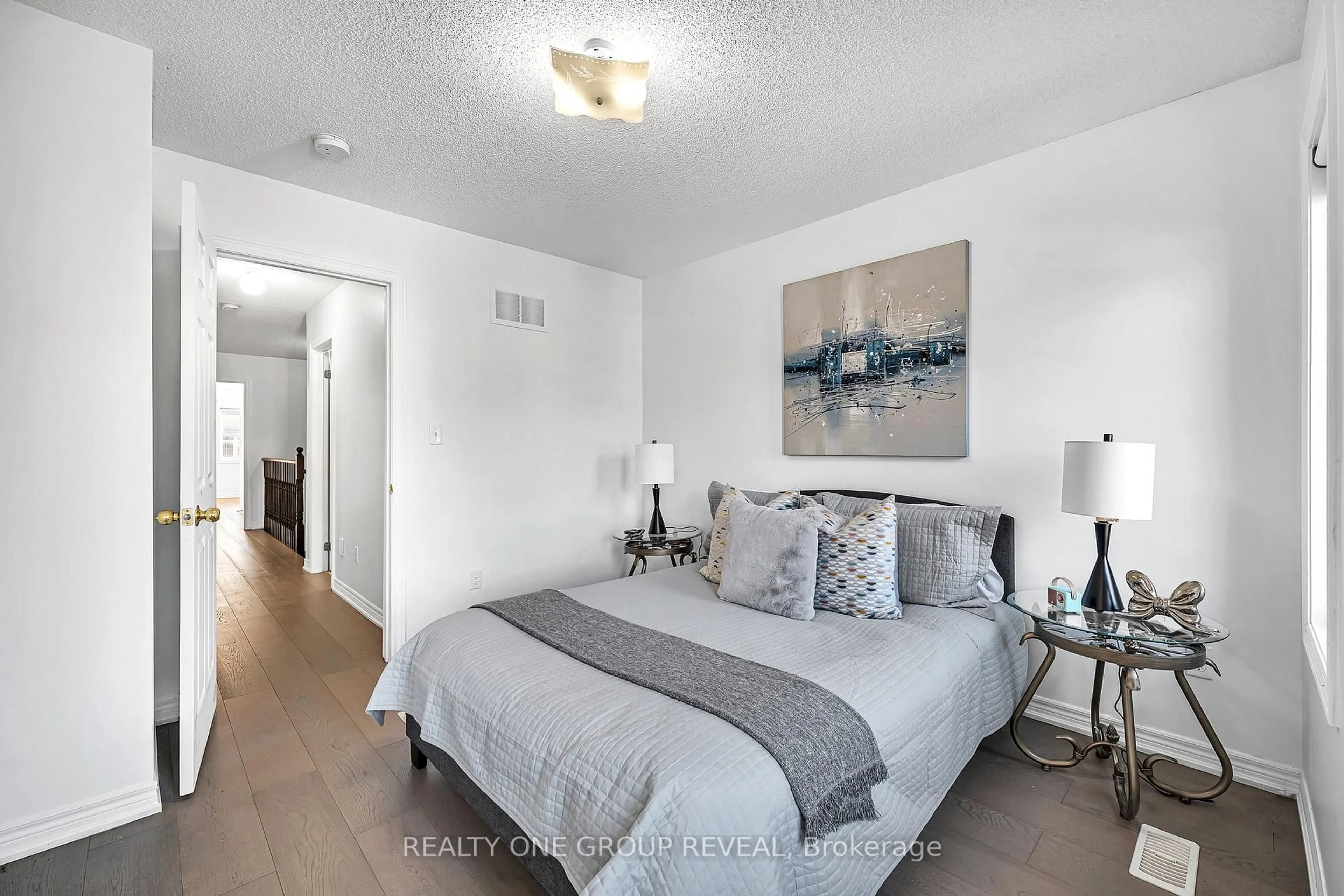 Bedroom with bed, unknown for 3 Erinview Terr, Toronto Ontario M9C 0C3