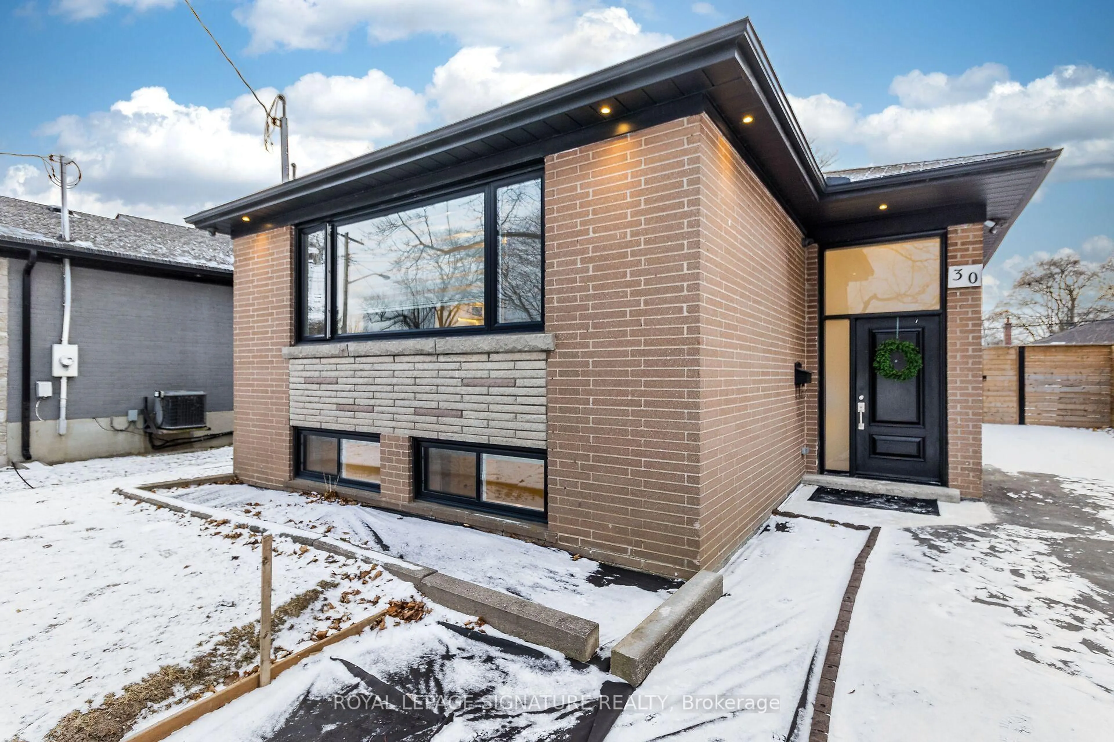Home with brick exterior material, street for 30 Heatherglen Rd, Toronto Ontario M9W 4R1