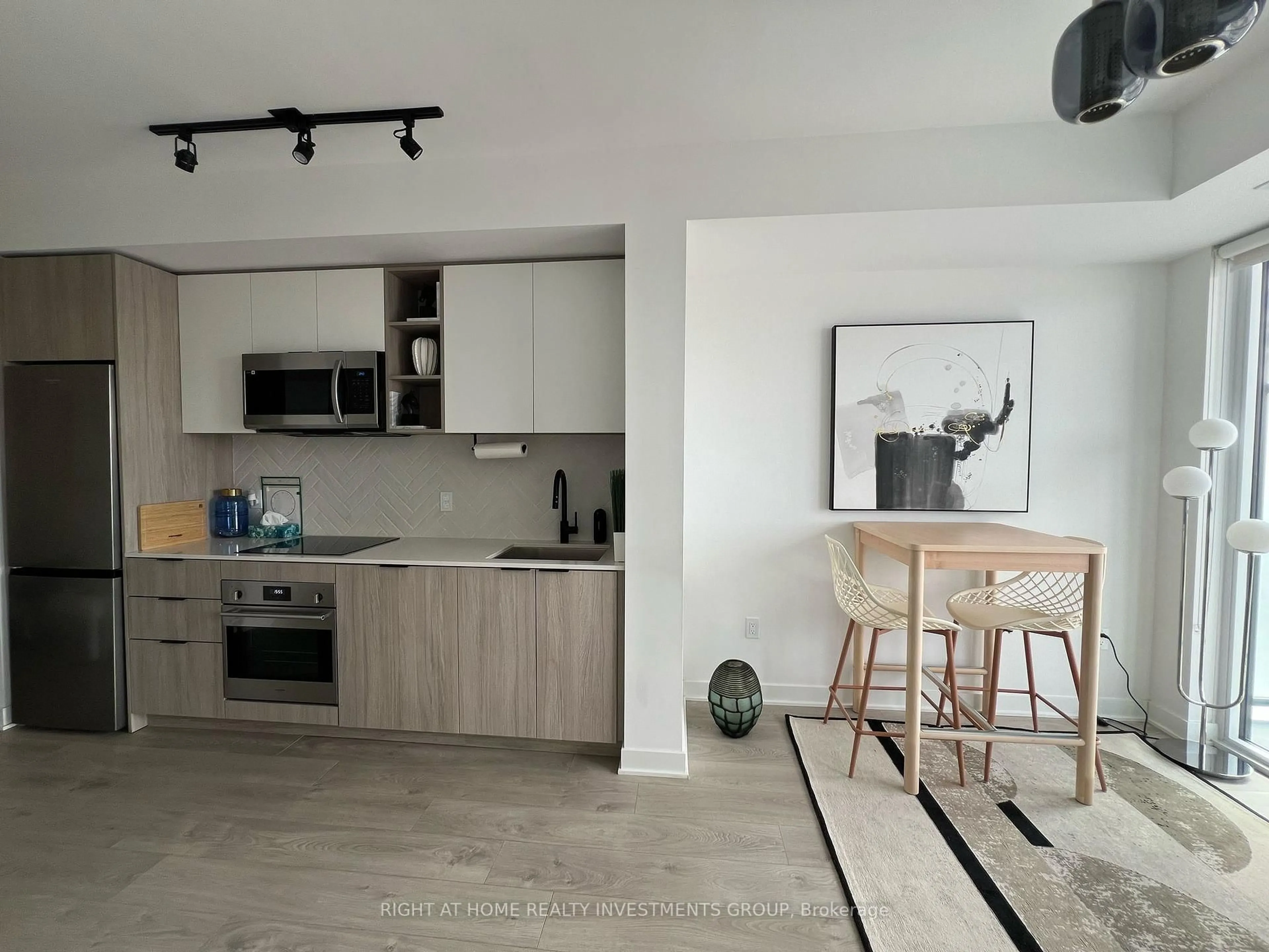 Open concept kitchen, unknown for 36 Zorra St #3211, Toronto Ontario M8Z 0G5