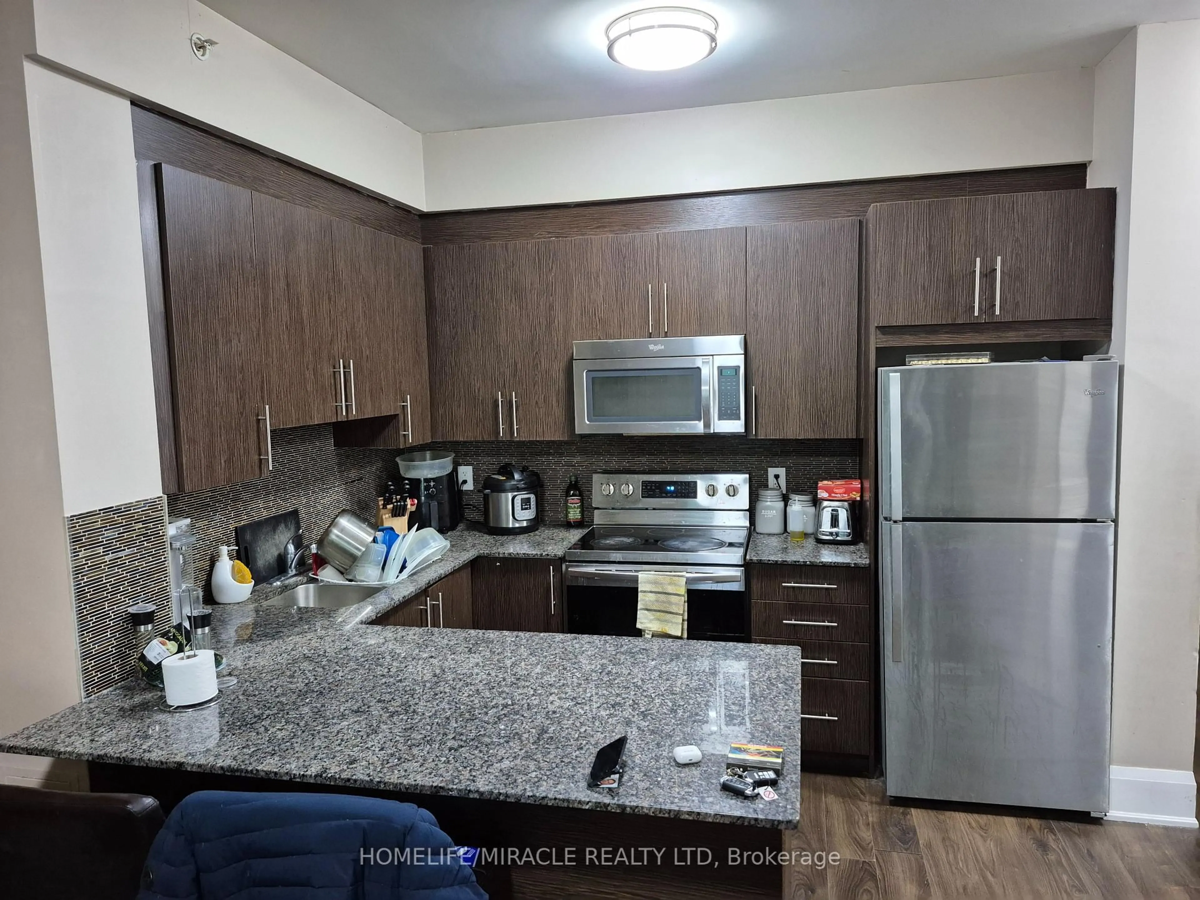 Standard kitchen, unknown for 45 Yorkland Blvd #209, Brampton Ontario L6P 4B4