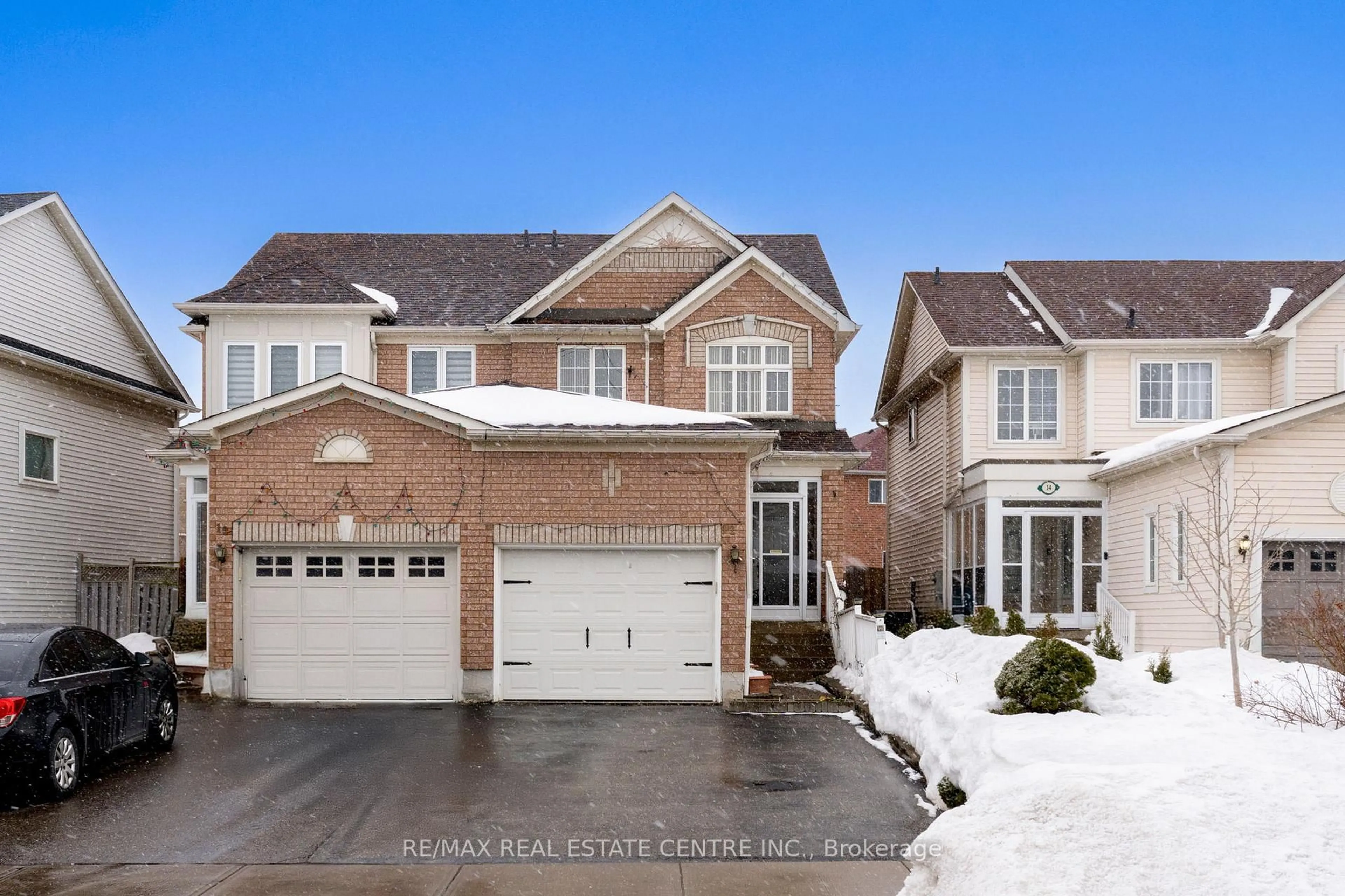 Home with brick exterior material, street for 12 Tiller Tr, Brampton Ontario L6X 4R2