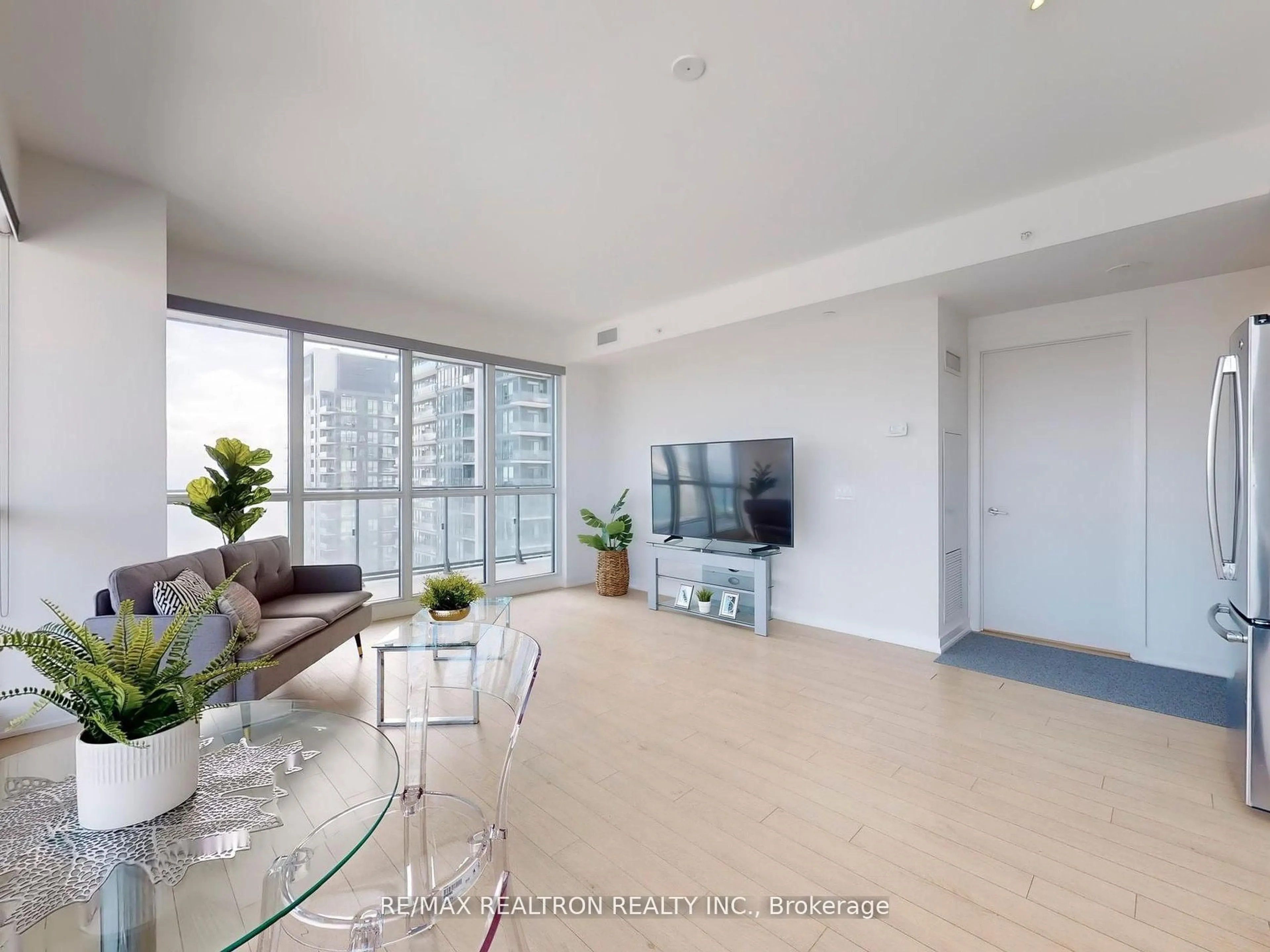Living room with furniture, unknown for 10 Park Lawn Rd #3709, Toronto Ontario M8V 0H9