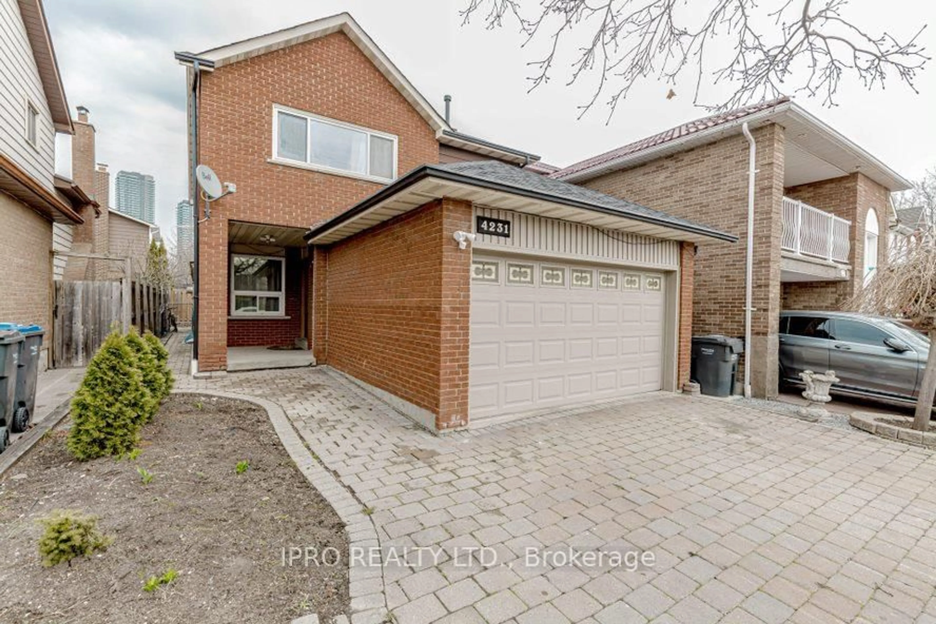 Home with brick exterior material, street for 4231 Sugarbush Rd, Mississauga Ontario L5B 2X5