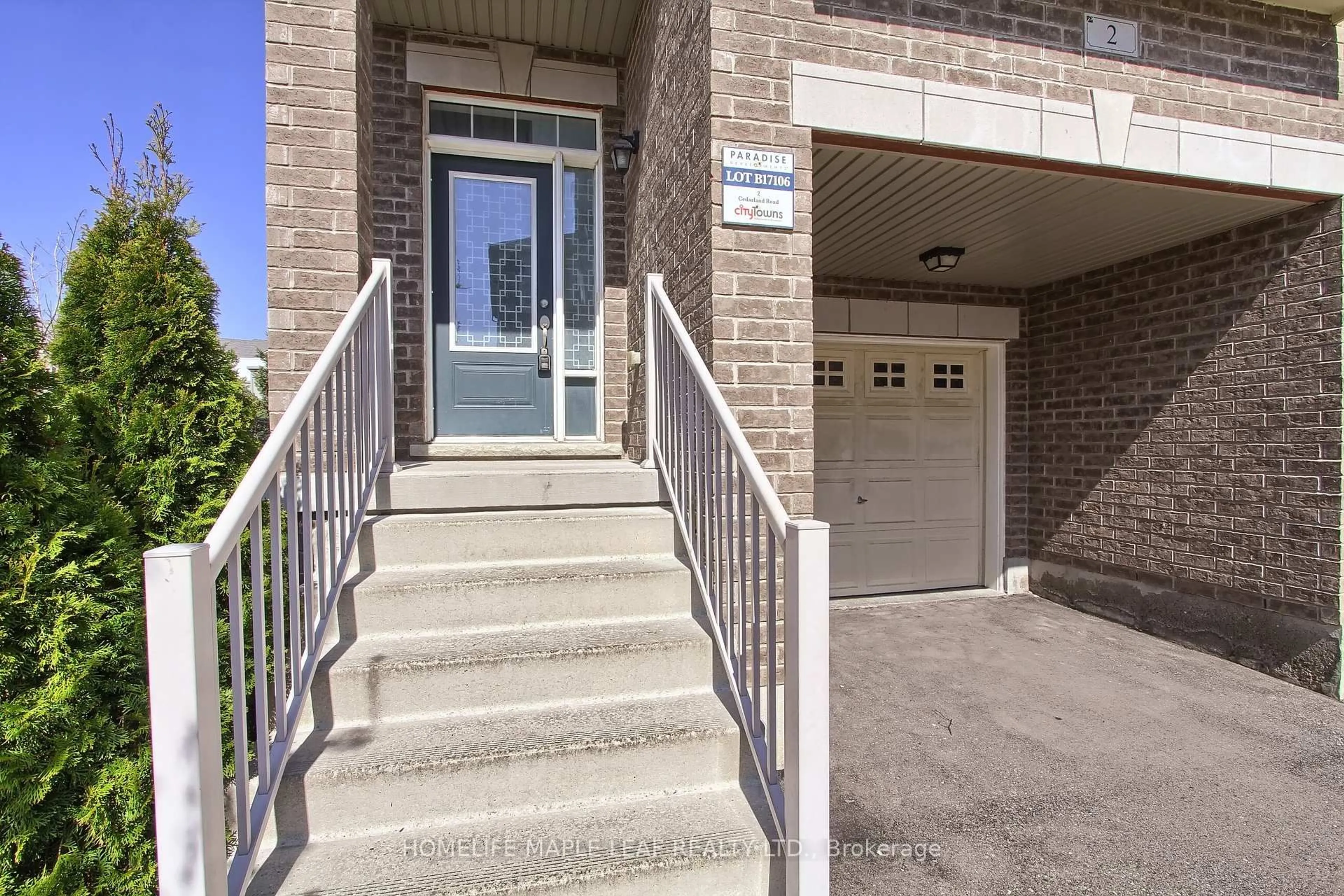 Unknown for 2 Cedarland Rd, Brampton Ontario L6Y 6E5
