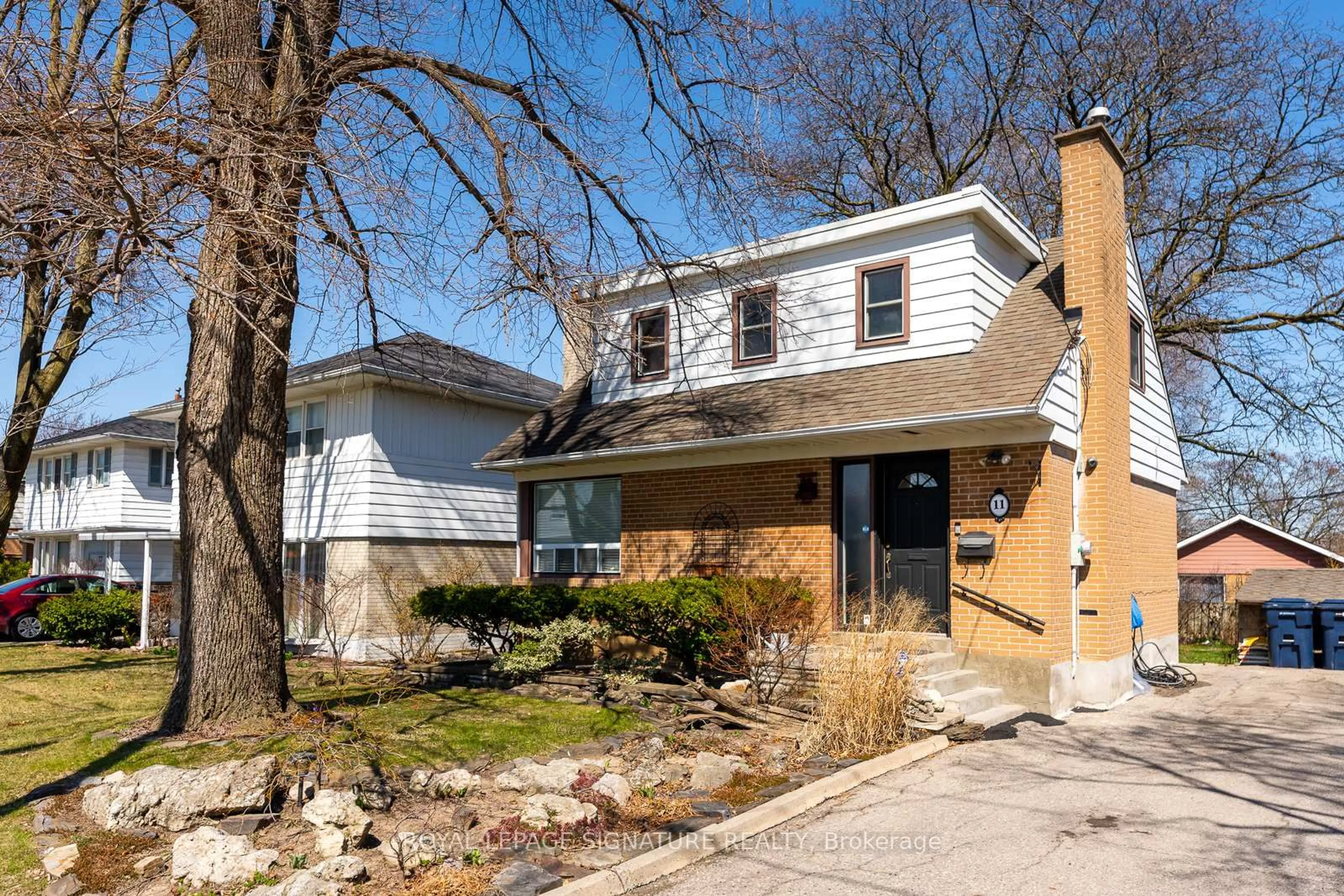 Home with brick exterior material, street for 11 Coppermill Dr, Toronto Ontario M9W 3Z1