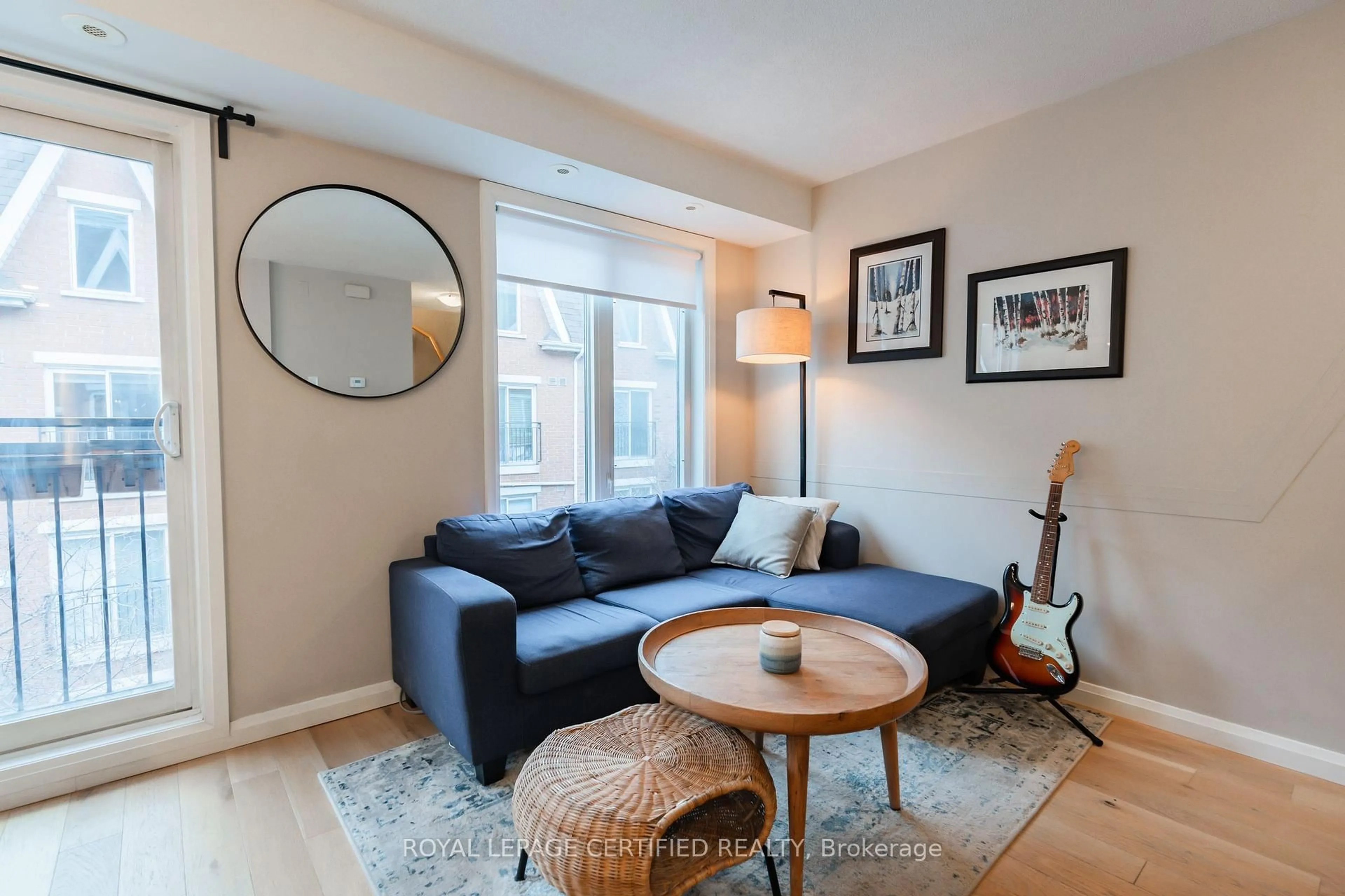 Living room with furniture, unknown for 22 Laidlaw St #1222, Toronto Ontario M6K 1X2