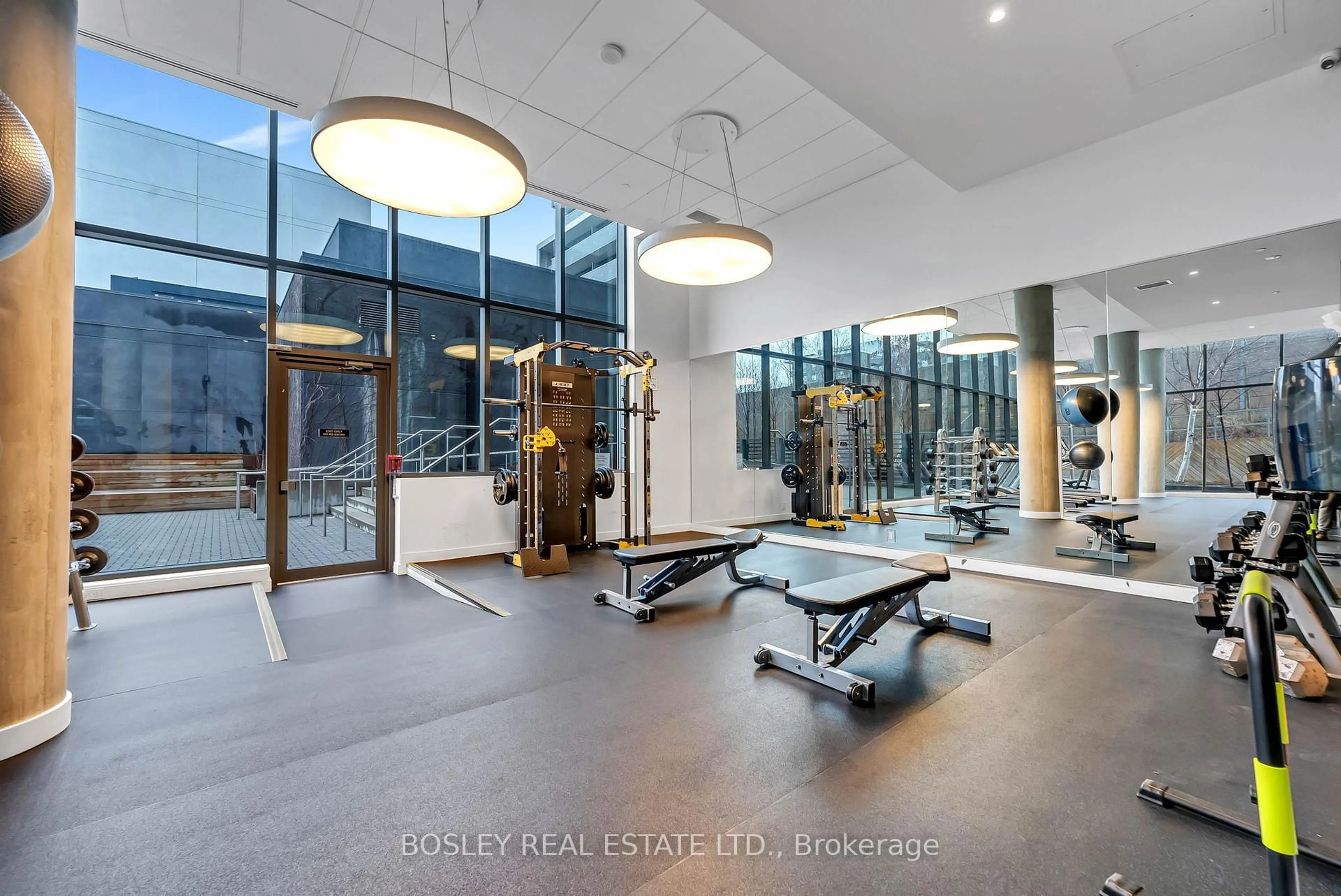 Gym or fitness room for 160 Flemington Rd #1409, Toronto Ontario M6A 0A9