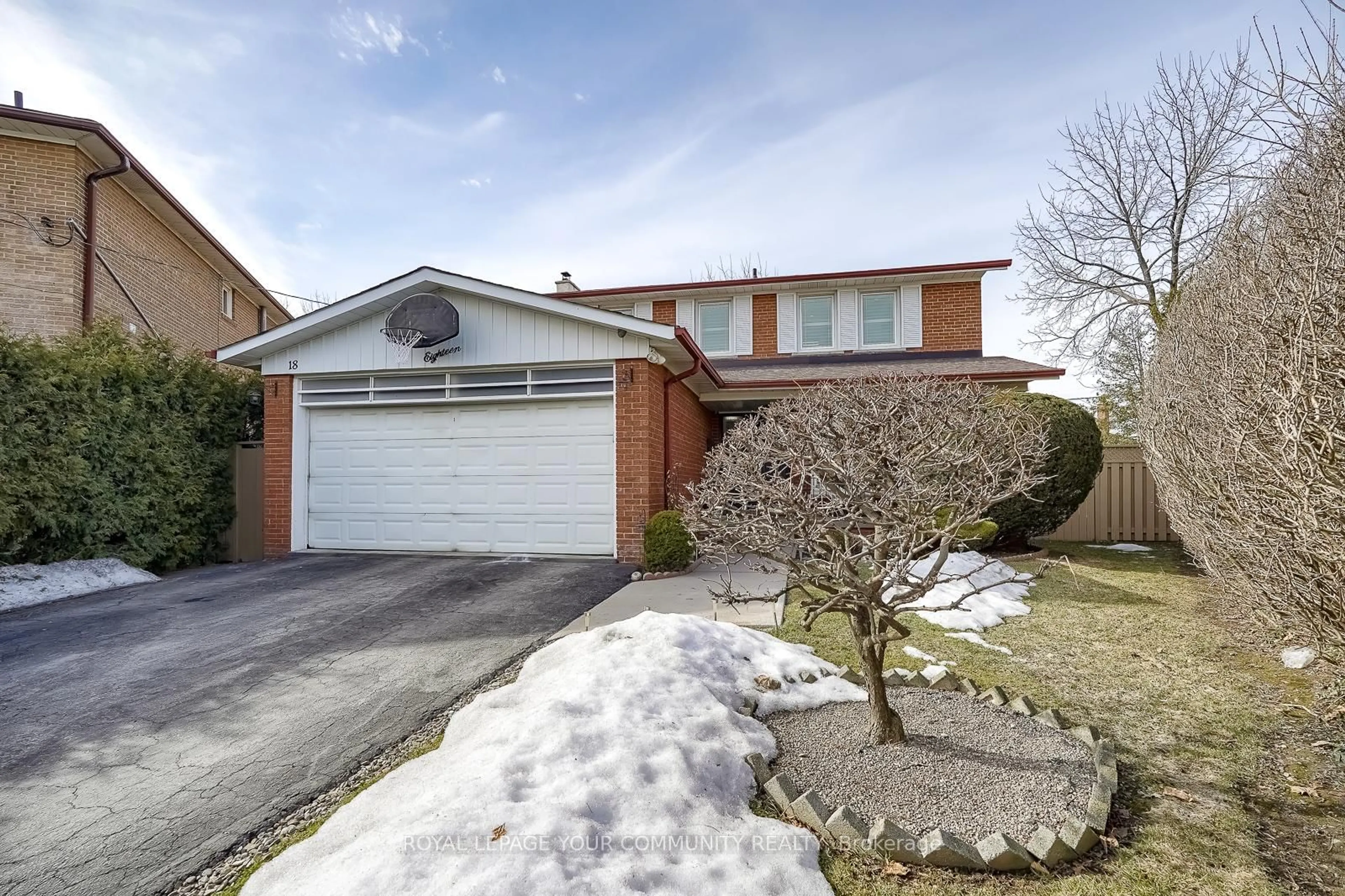Home with brick exterior material, street for 18 Terryellen Cres, Toronto Ontario M9C 1H7