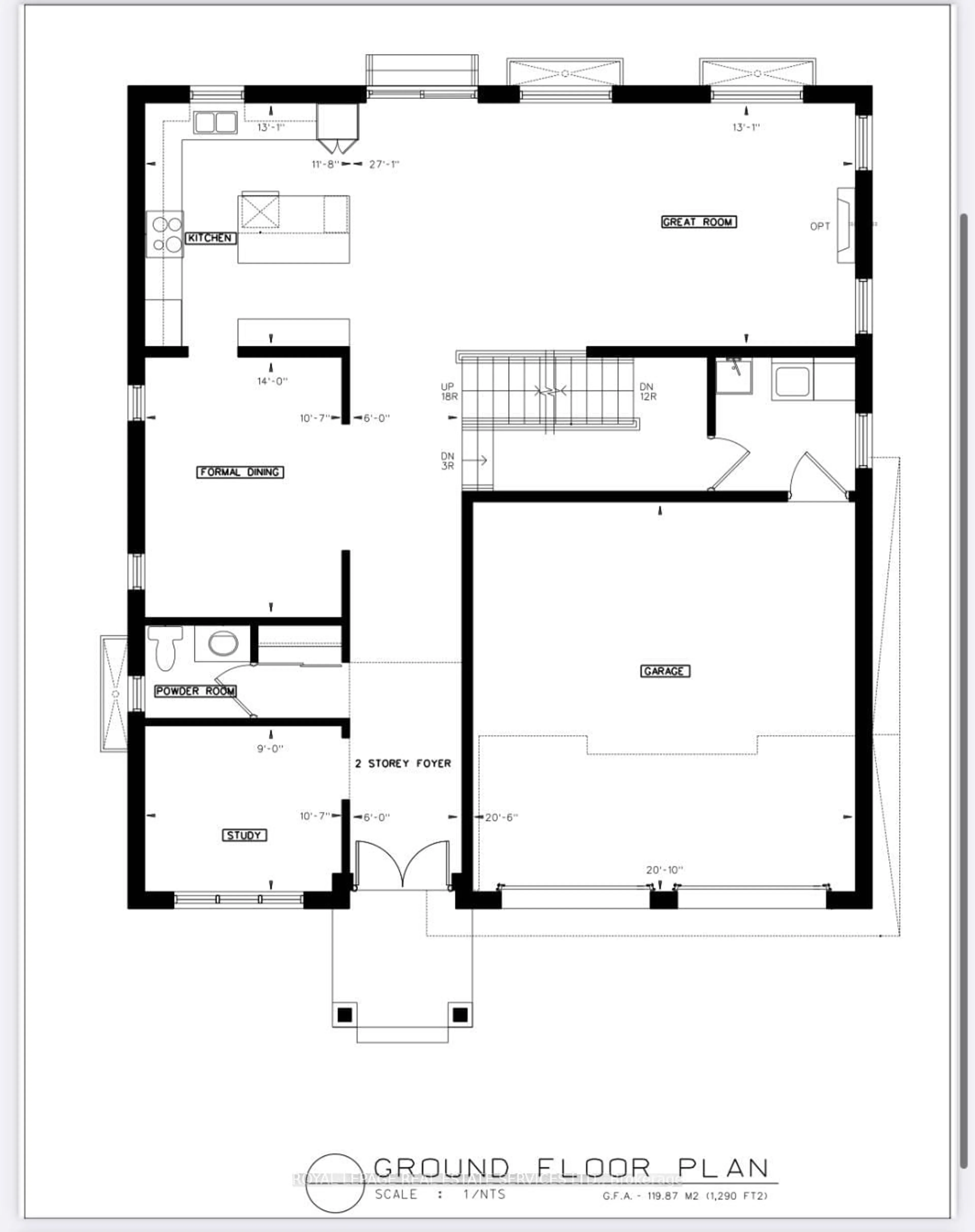 Floor plan for 26 Valleywest Rd, Brampton Ontario L6P 4R5
