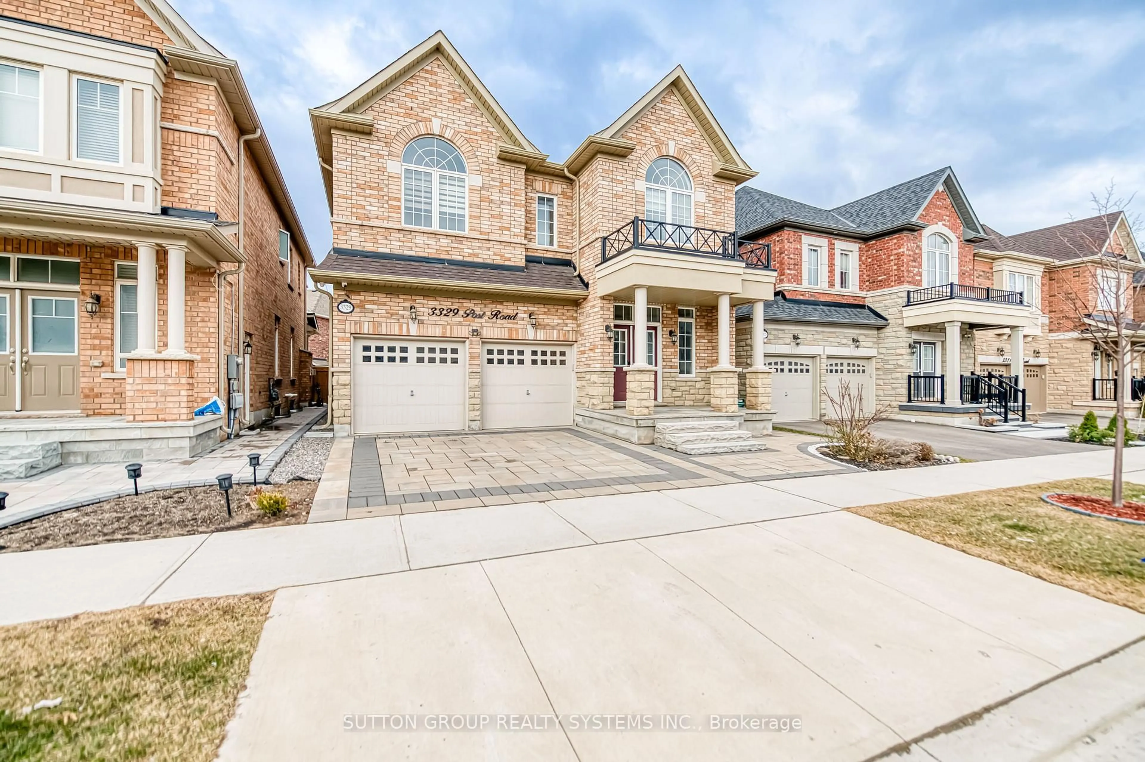 Home with brick exterior material, street for 3329 Post Rd, Oakville Ontario L6H 0Y5