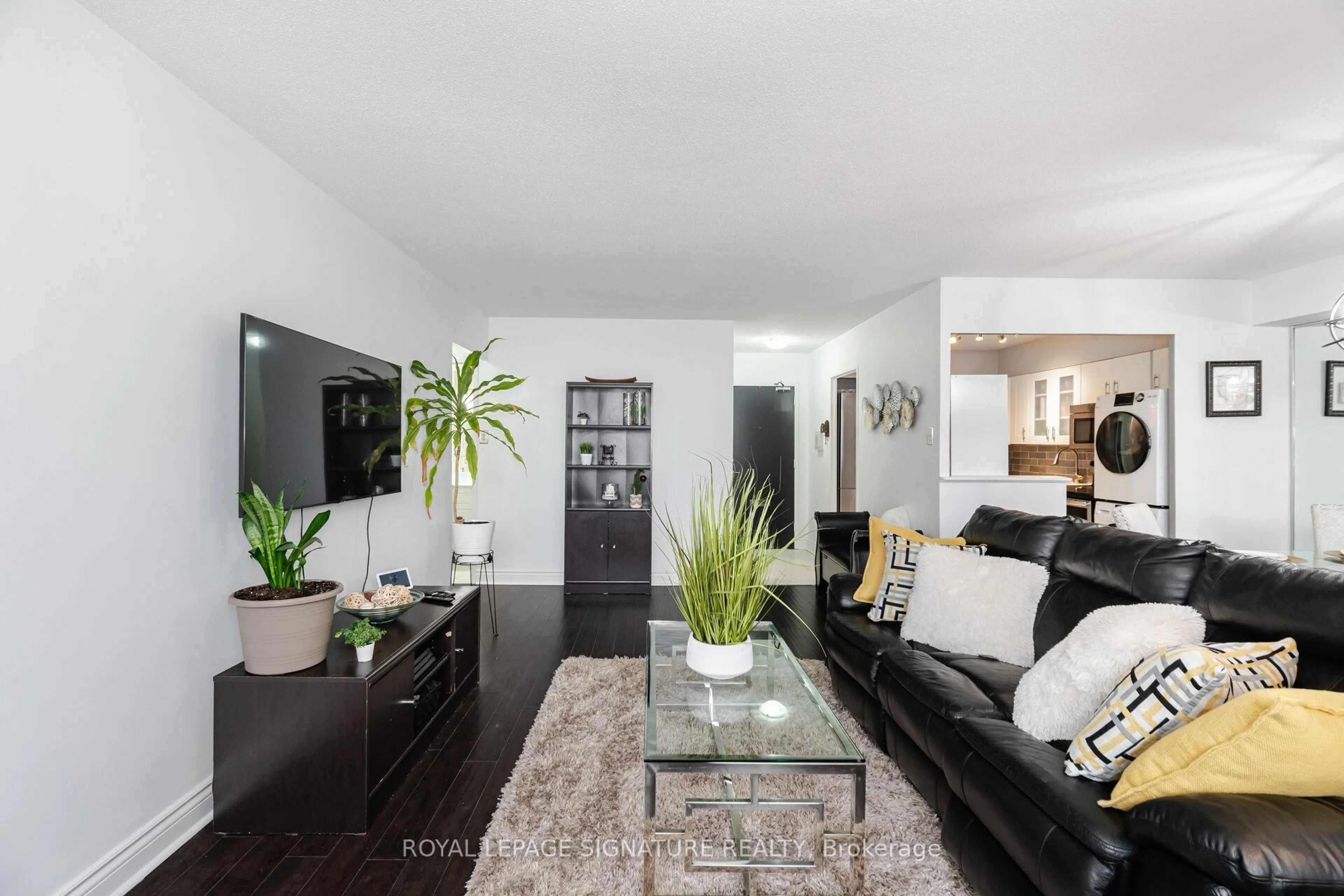 Living room with furniture, unknown for 451 The West Mall Dr #1212, Toronto Ontario M9C 1G1