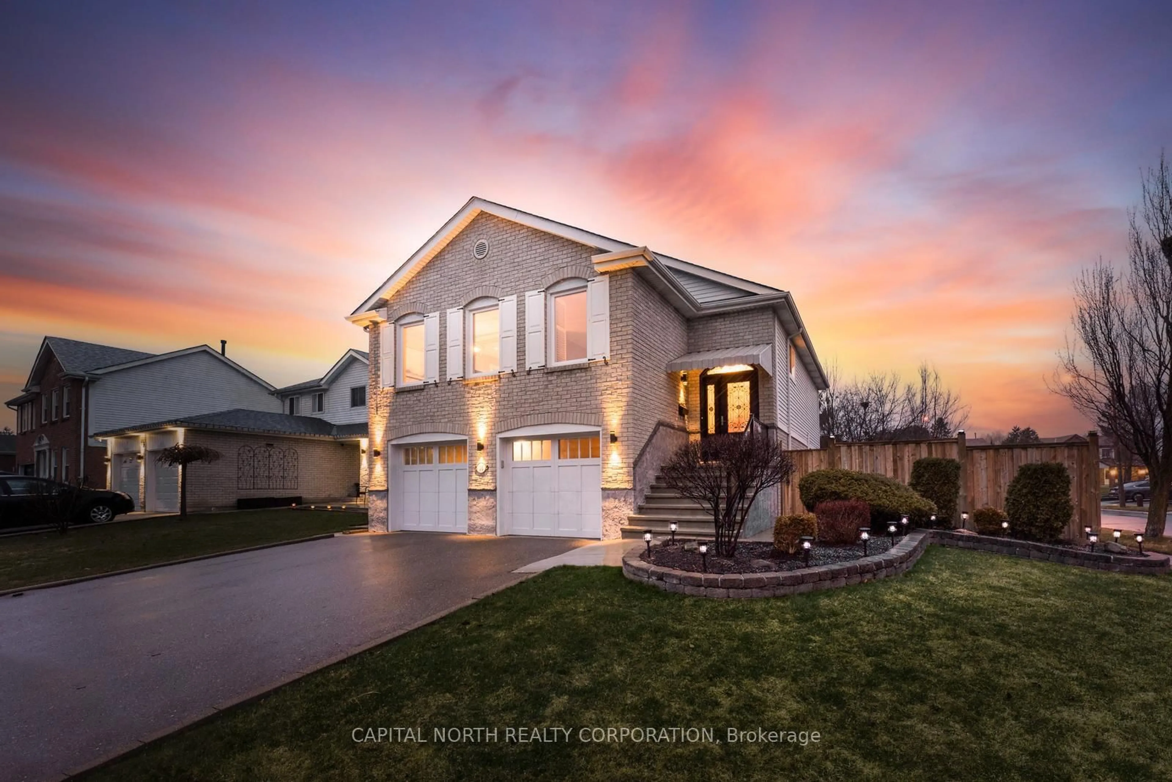 Home with vinyl exterior material, street for 38 Macdougall Dr, Brampton Ontario L6S 3P5