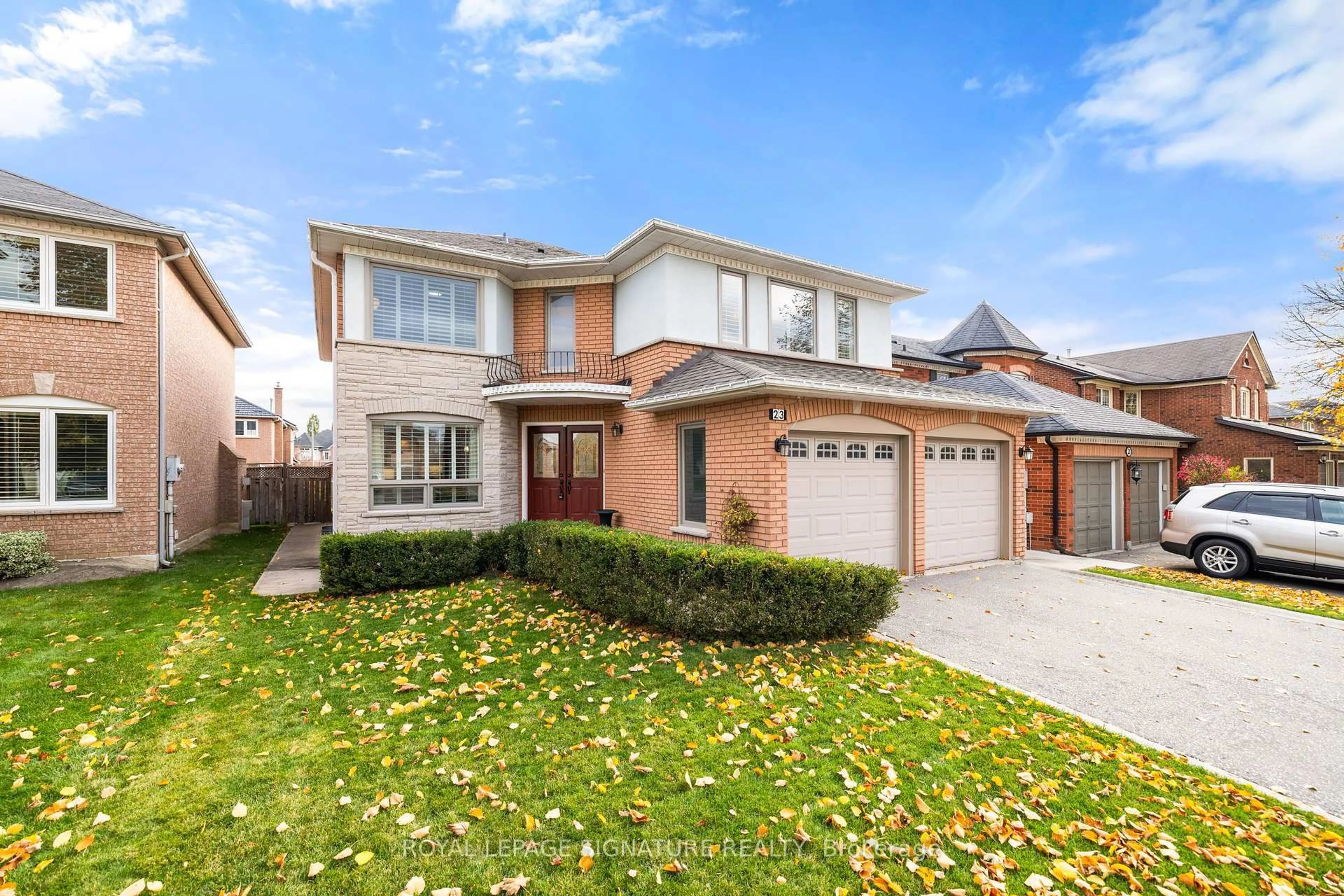 Home with brick exterior material, street for 23 Hutton Cres, Caledon Ontario L7C 1A3
