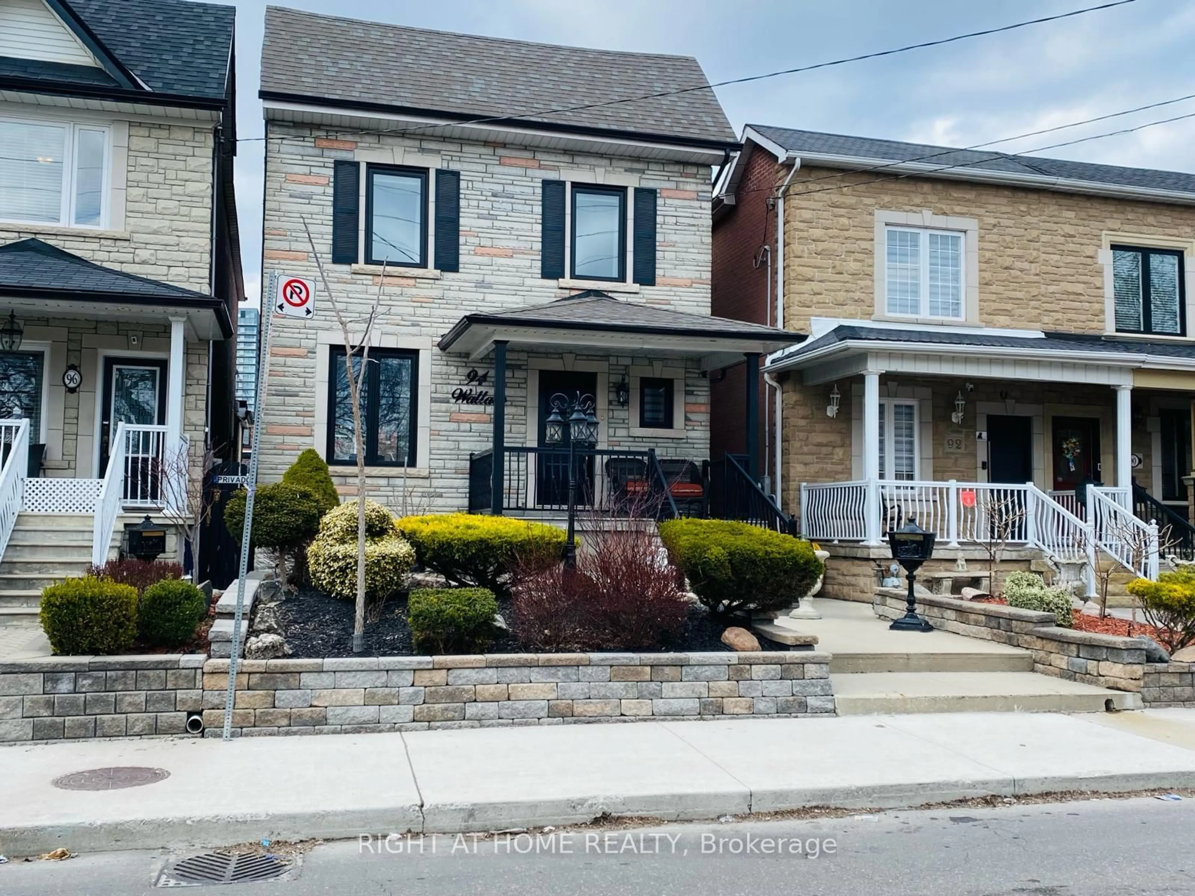 Home with brick exterior material, street for 94 Wallace Ave, Toronto Ontario M6H 1T5