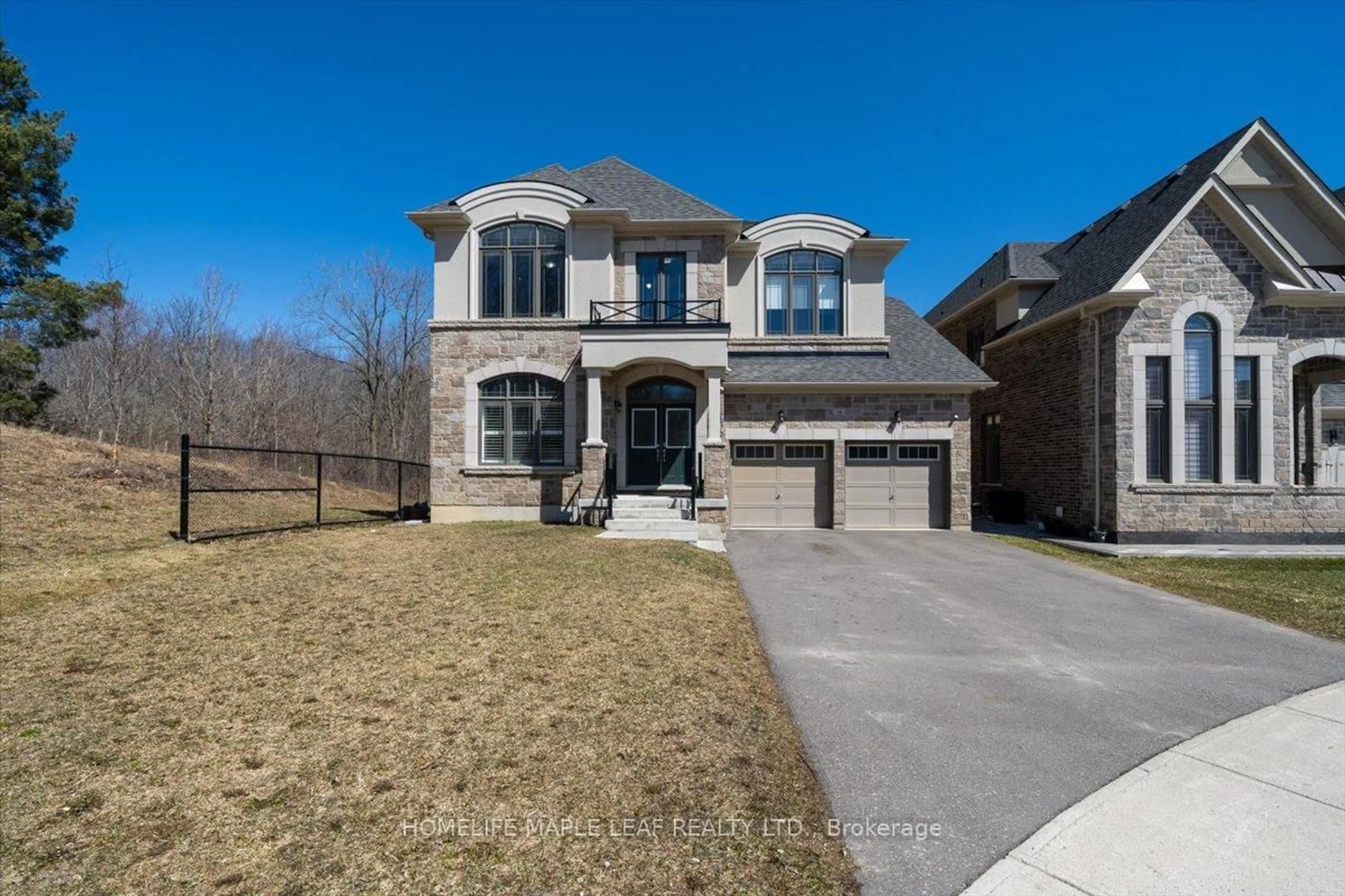 Home with brick exterior material, street for 36 Daisy Meadow Cres, Caledon Ontario L7C 4G3