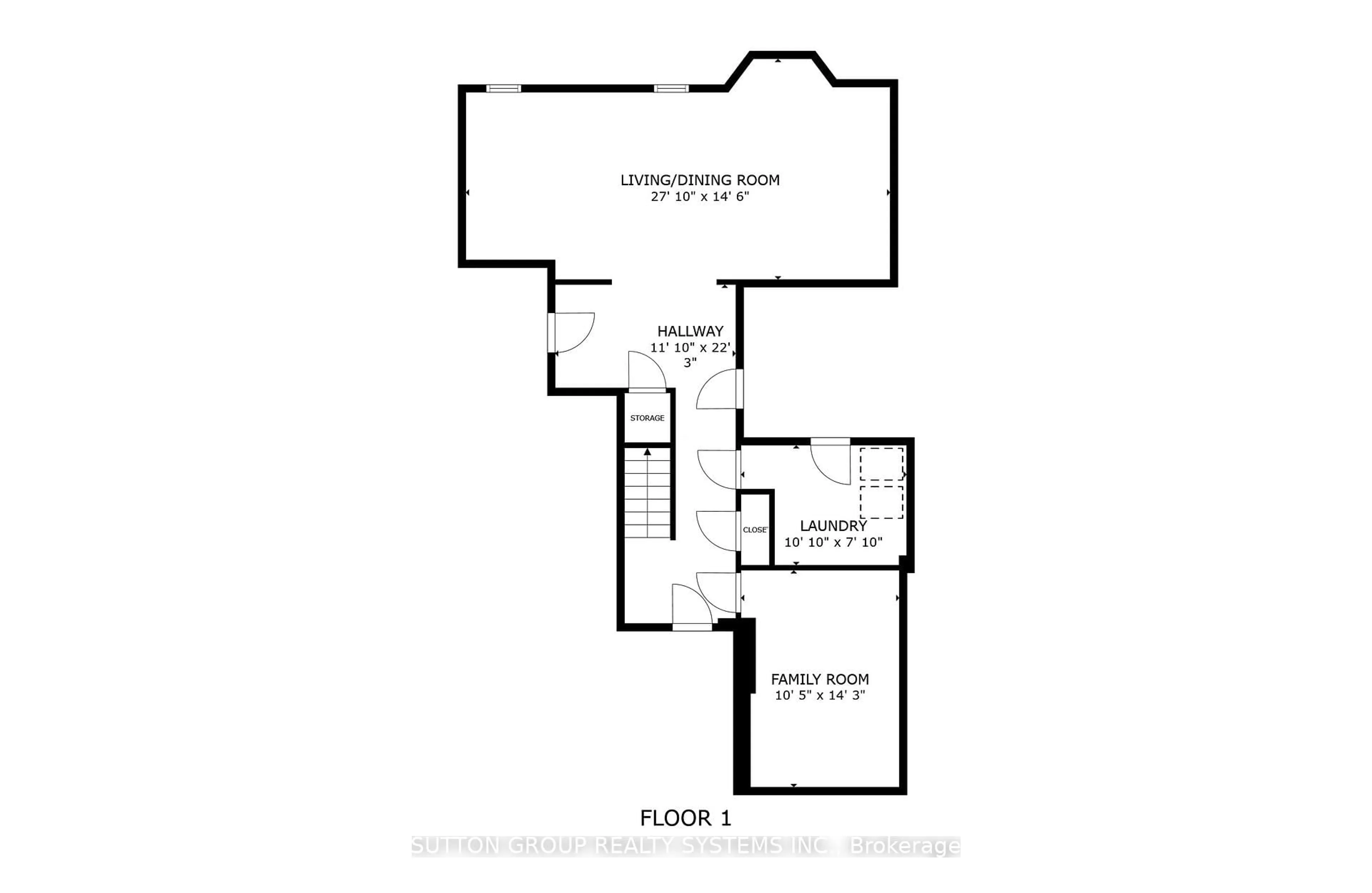 Floor plan for 3856 Edgecliffe Ru, Mississauga Ontario L5M 6N5