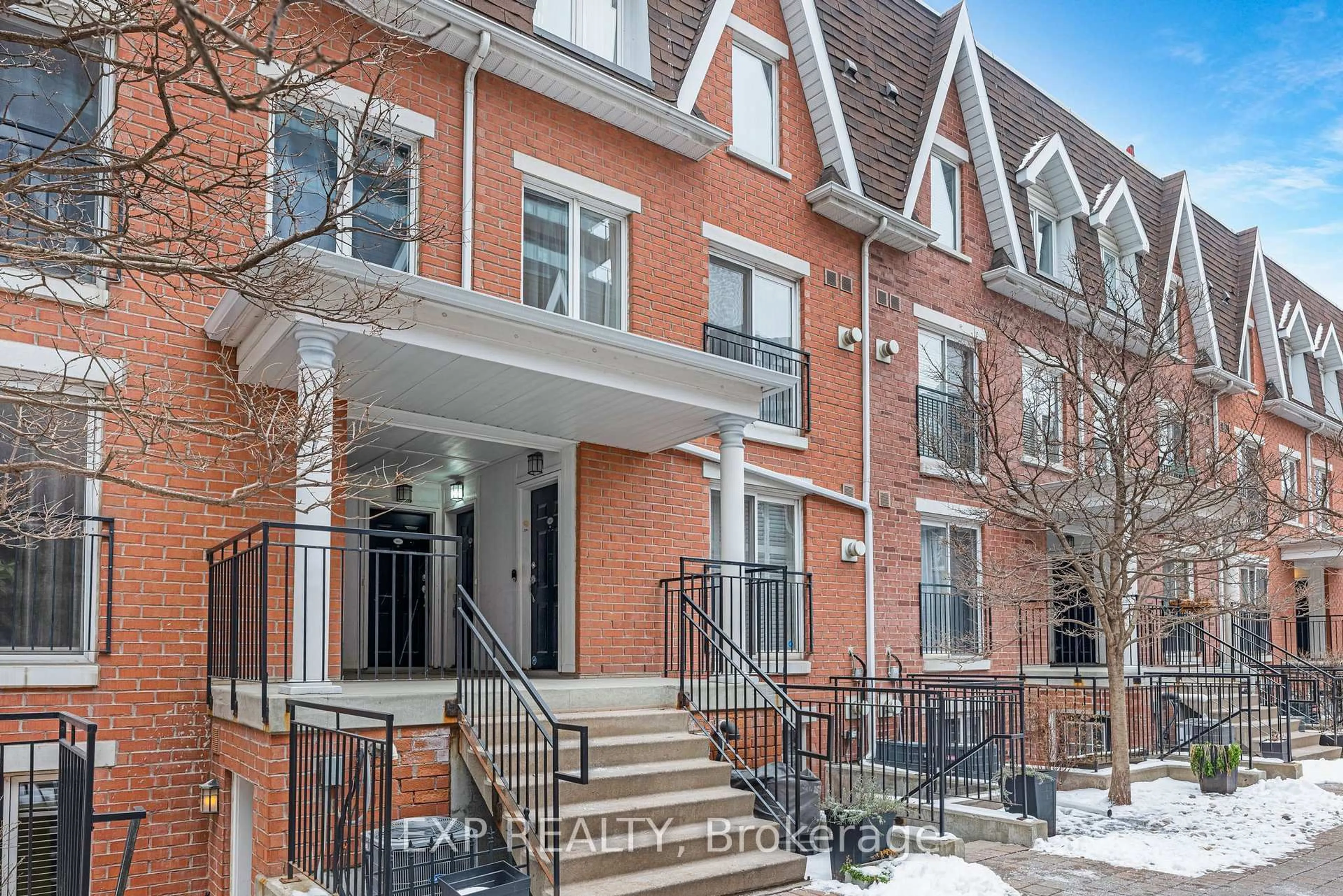 Home with brick exterior material, street for 12 Laidlaw St #806, Toronto Ontario M6K 1X2