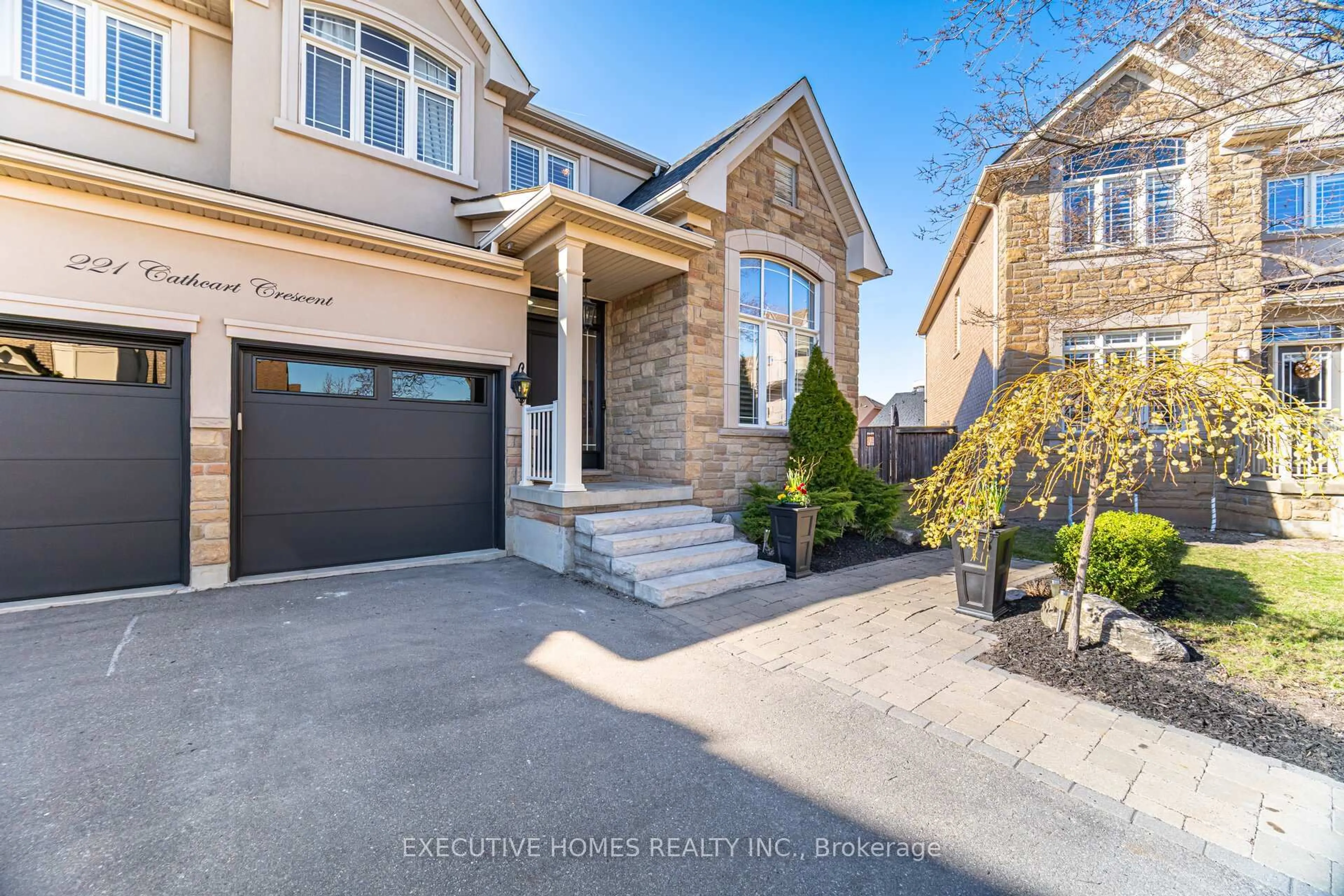 Home with brick exterior material, street for 221 Cathcart Cres, Milton Ontario L9T 7P2