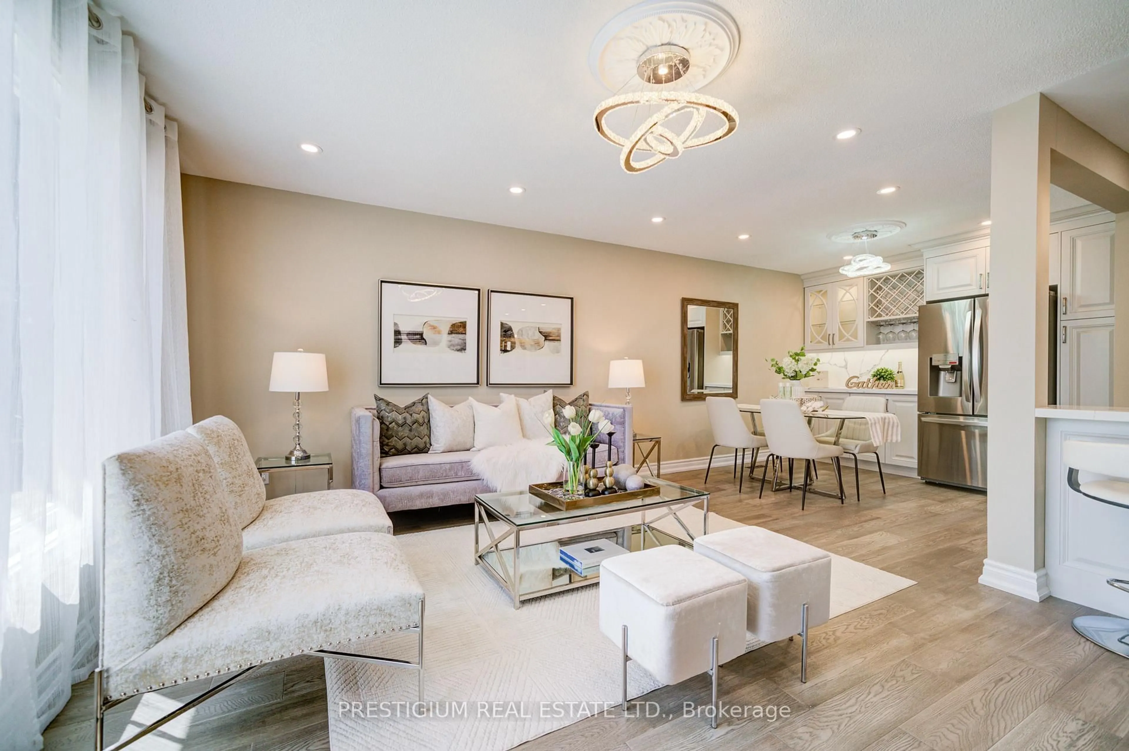 Living room with furniture, unknown for 6 Willis Dr, Brampton Ontario L6W 1A9