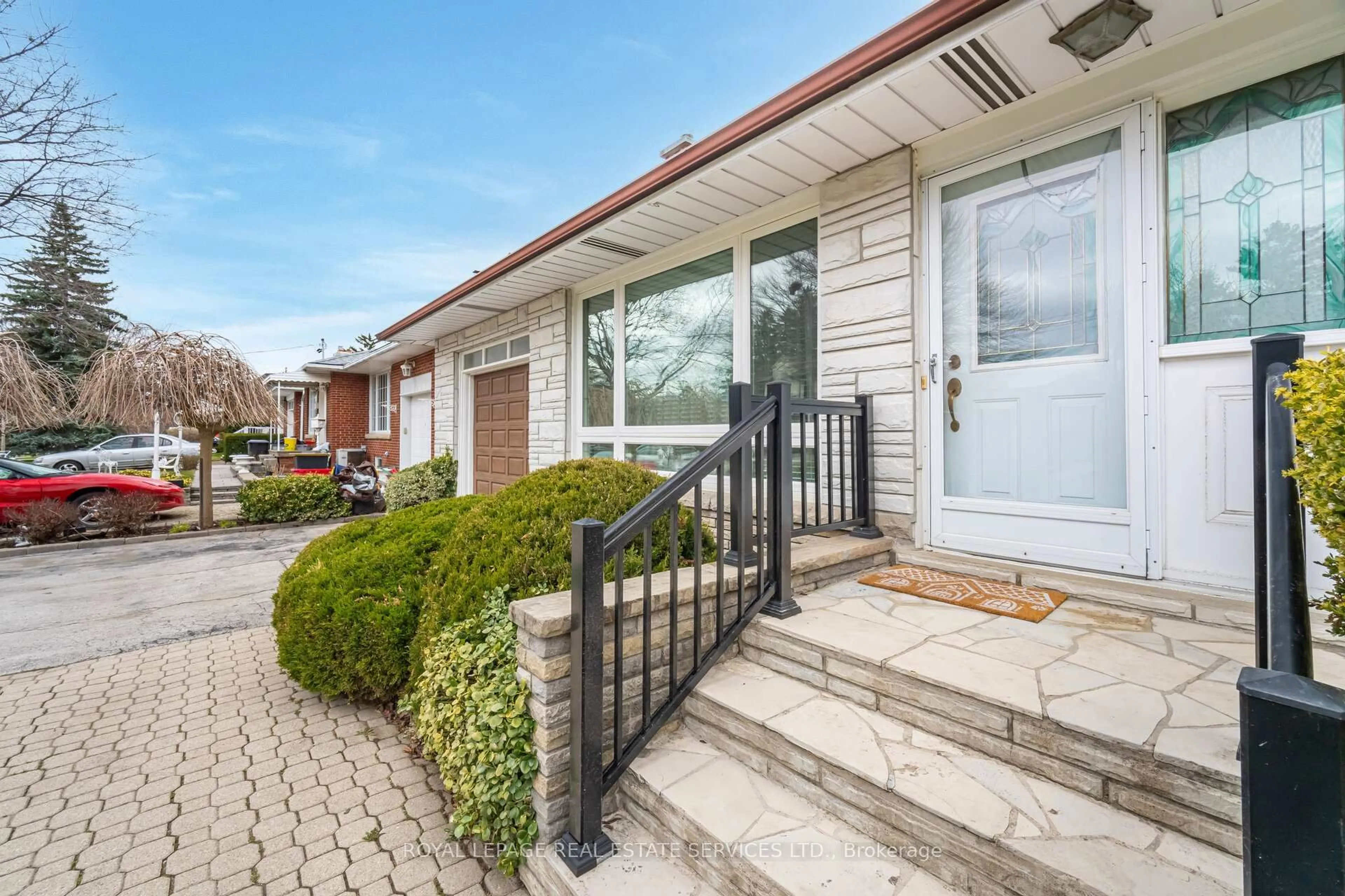 Home with brick exterior material, street for 46 Cardigan Rd, Toronto Ontario M8Z 2W2