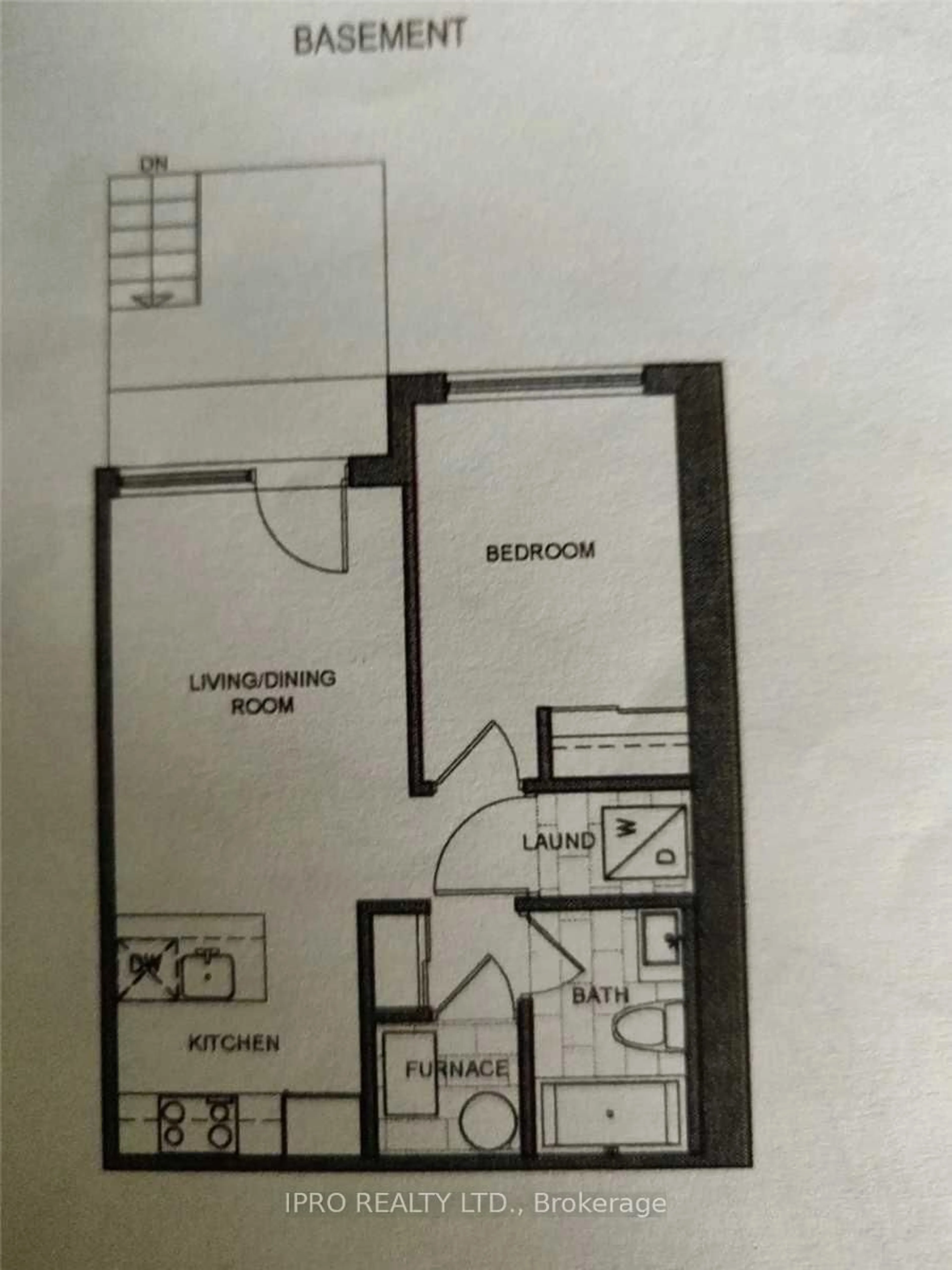 Floor plan for 1129 Cooke Blvd #615, Burlington Ontario L7T 4A8