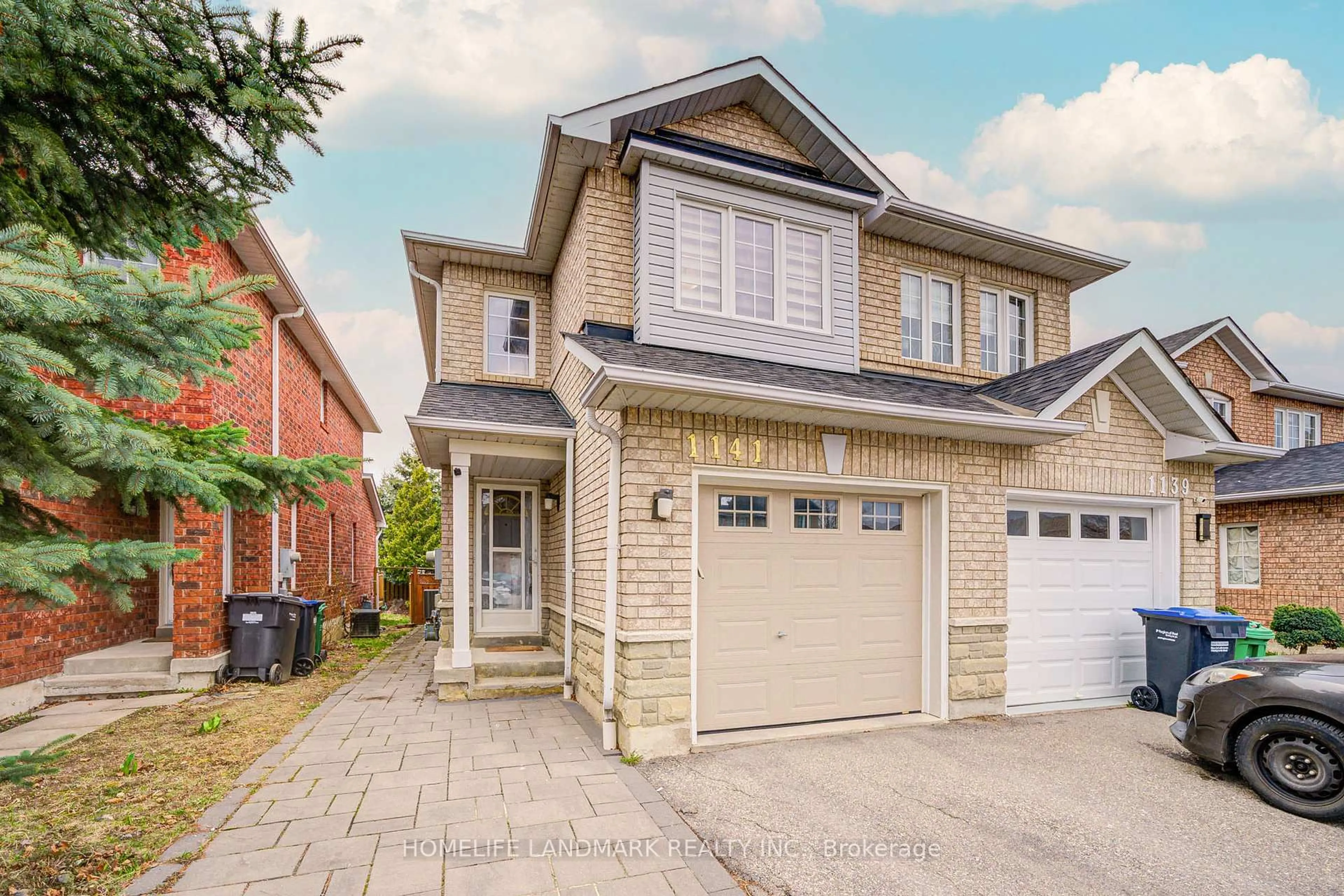 Home with brick exterior material, street for 1141 Foxglove Pl, Mississauga Ontario L5V 2N4