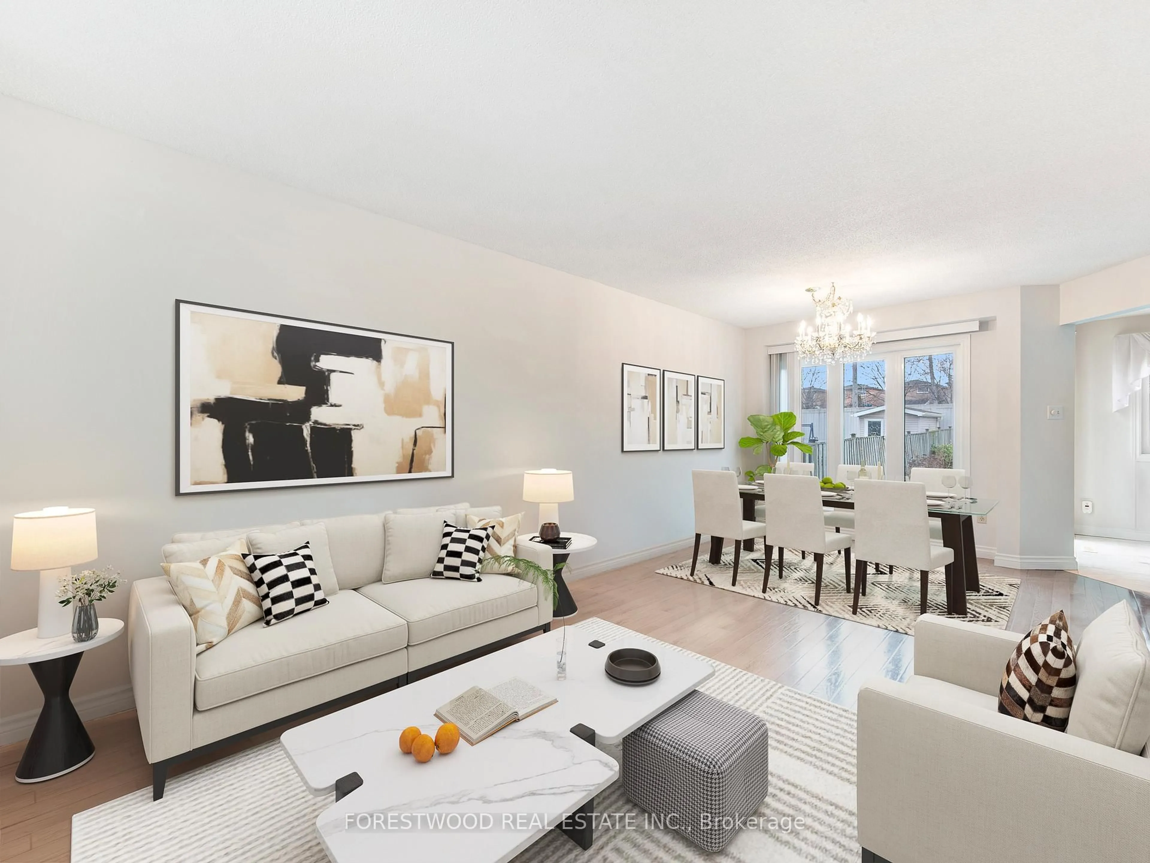 Living room with furniture, unknown for 4334 Lee Dr, Mississauga Ontario L4W 4A8