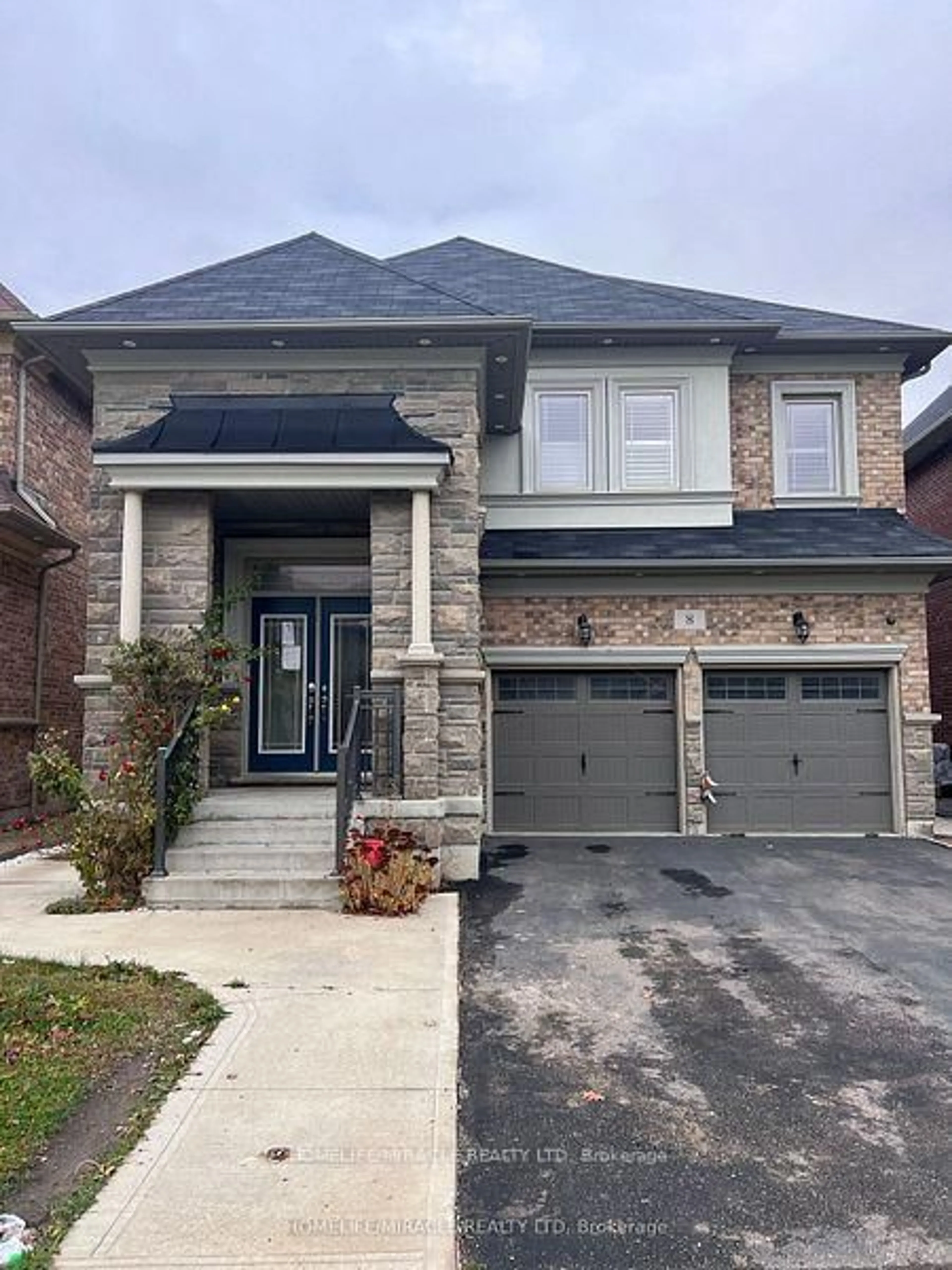 Home with brick exterior material, street for 8 Arda Cres, Brampton Ontario L6P 4G2